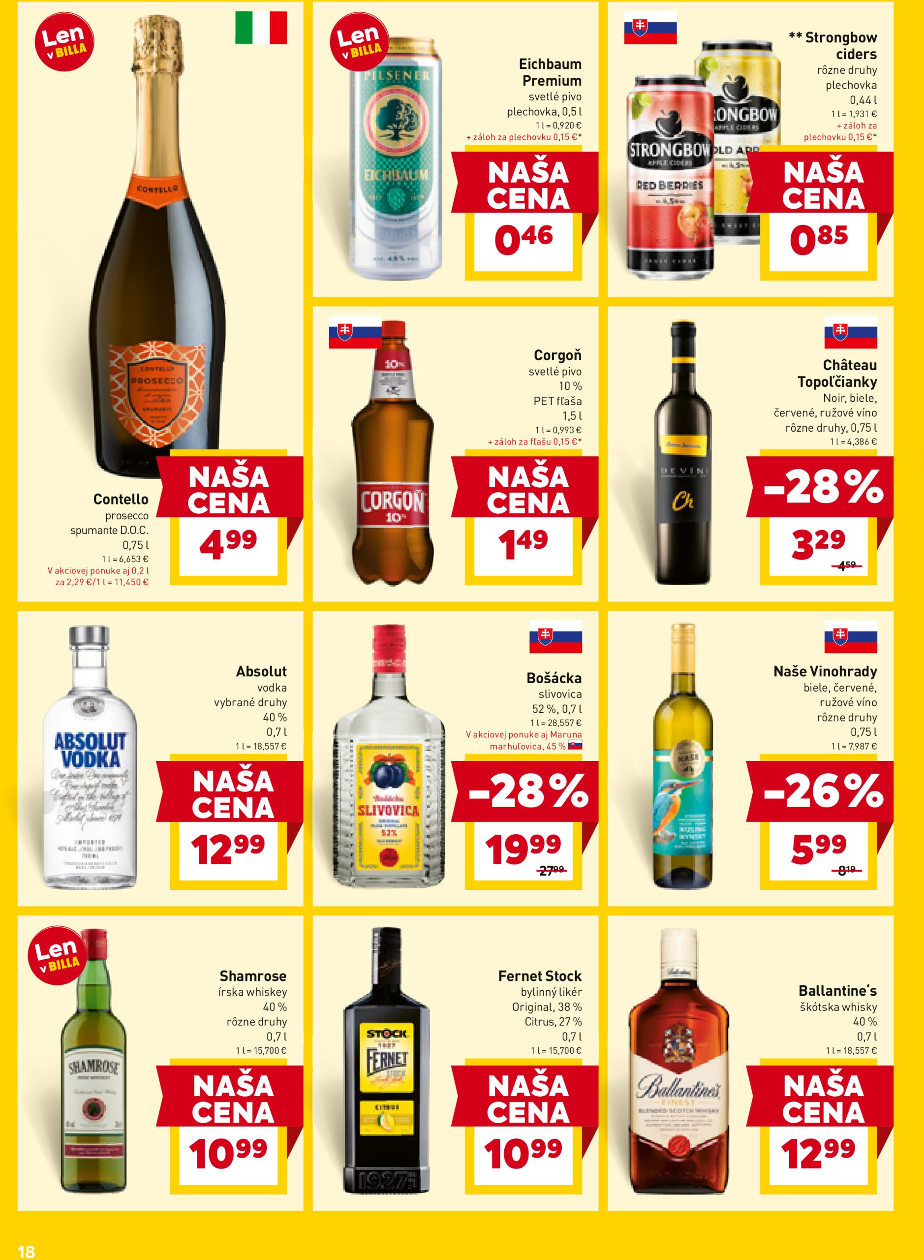 billa - Leták Billa platný od 18.06. do 24.06. - page: 18