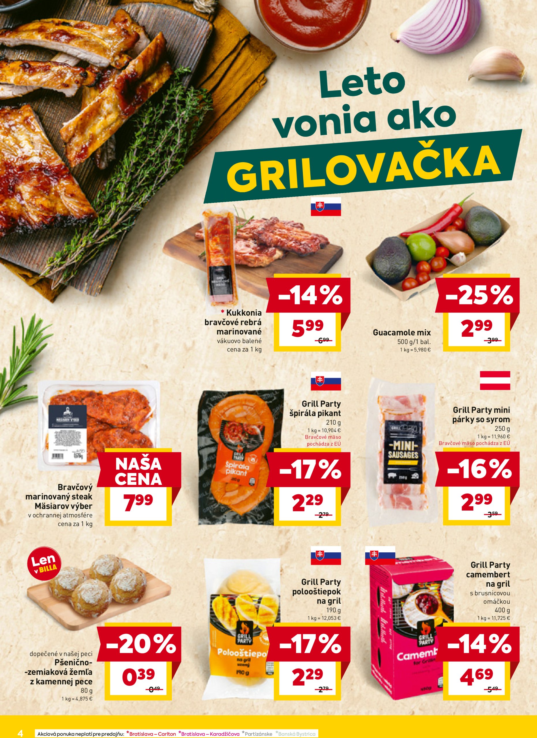 billa - Leták Billa platný od 02.07. do 08.07. - page: 4