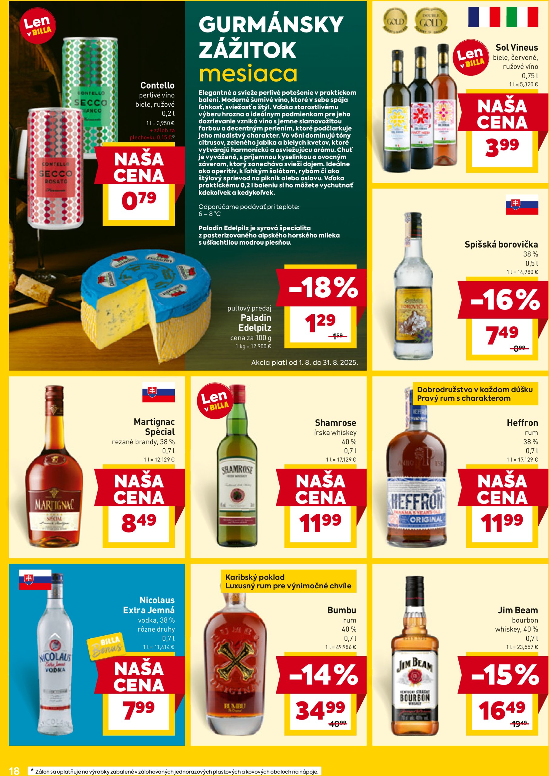 billa - Leták Billa platný od 30.07. do 05.08. - page: 18
