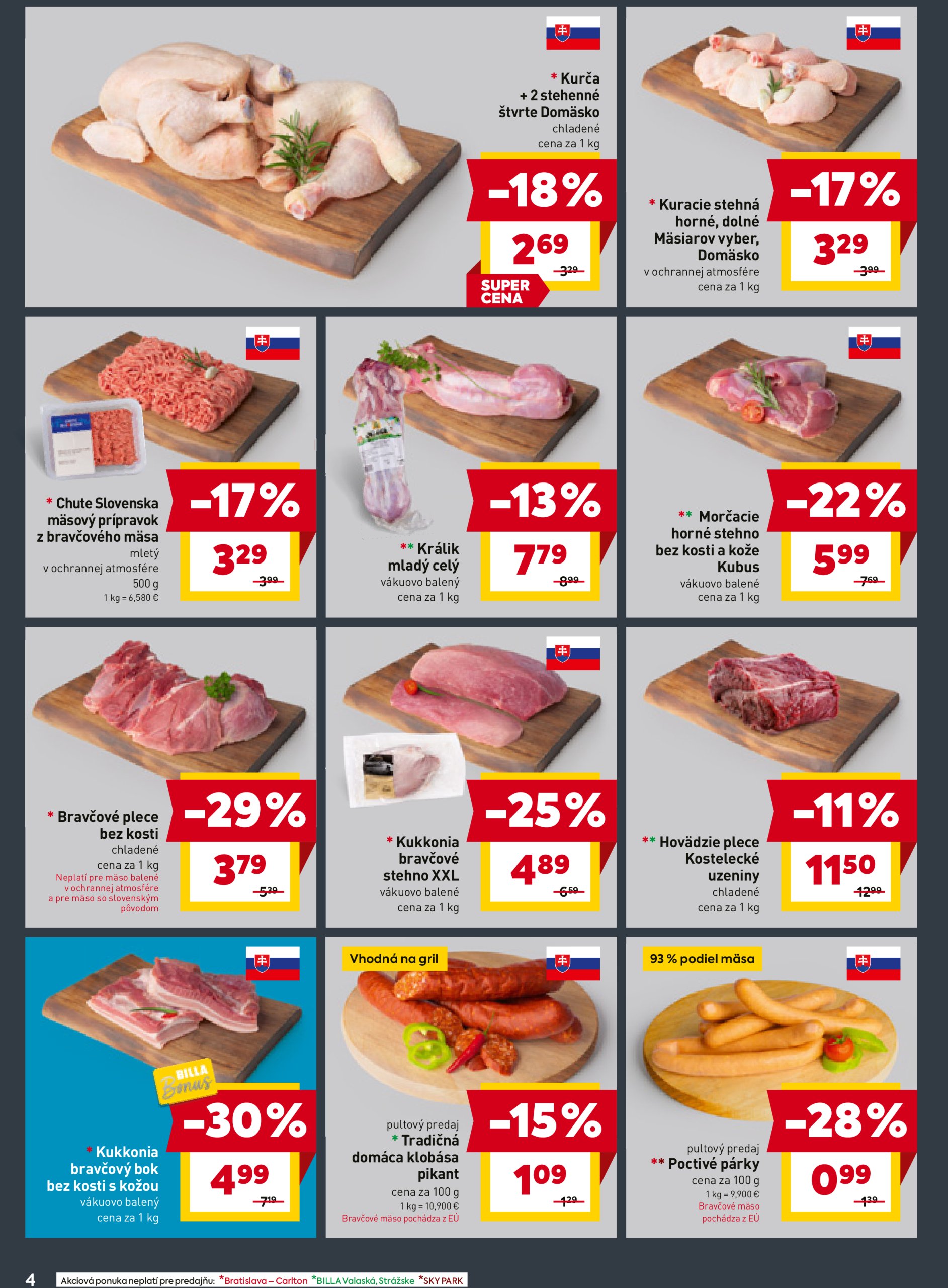 billa - Leták Billa platný od 30.07. do 05.08. - page: 4