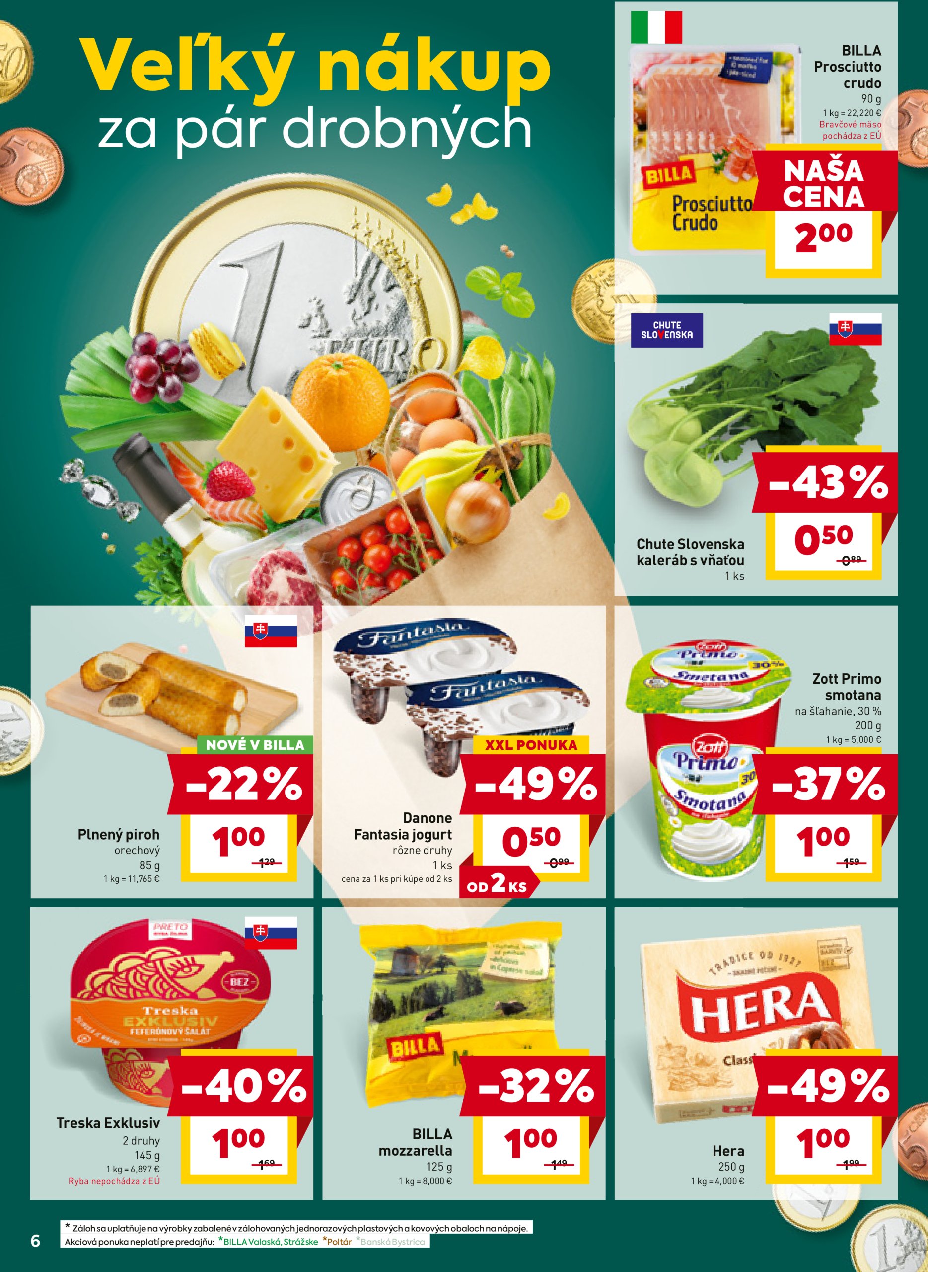 billa - Leták Billa platný od 30.07. do 05.08. - page: 6