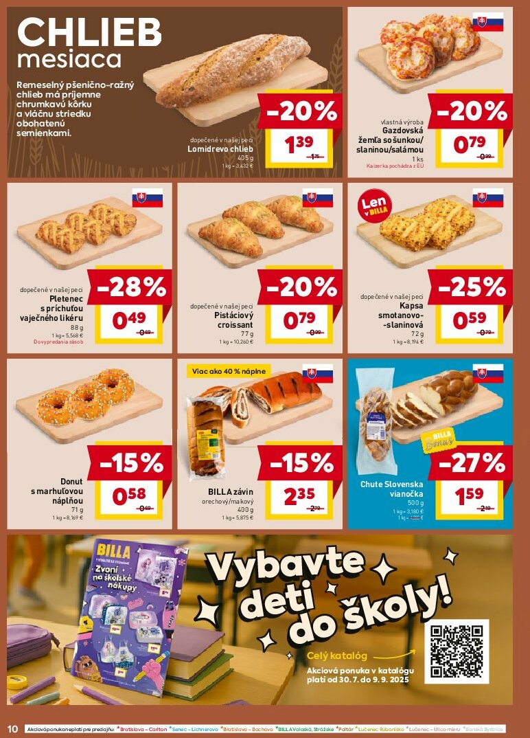 billa - Leták Billa platný od 06.08. do 12.08. - page: 10