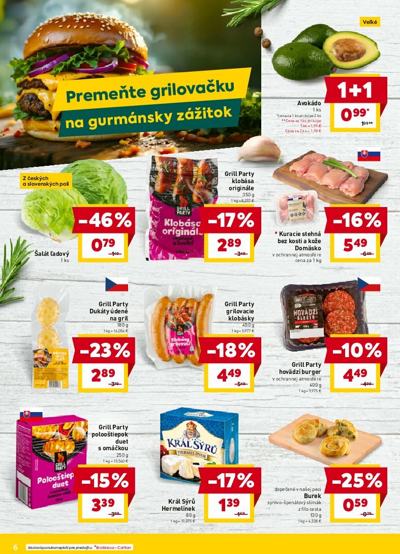 billa - Leták Billa platný od 06.08. do 12.08. - page: 6