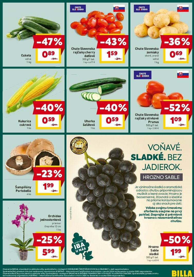 billa - Leták Billa platný od 06.08. do 12.08. - page: 3