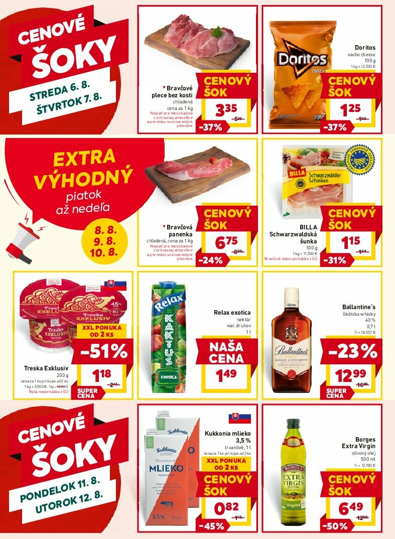 billa - Leták Billa platný od 06.08. do 12.08. - page: 20