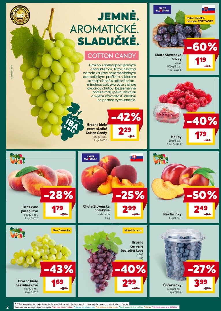 billa - Leták Billa platný od 13.08. do 19.08. - page: 2