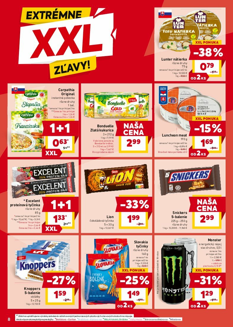 billa - Leták Billa platný od 13.08. do 19.08. - page: 8