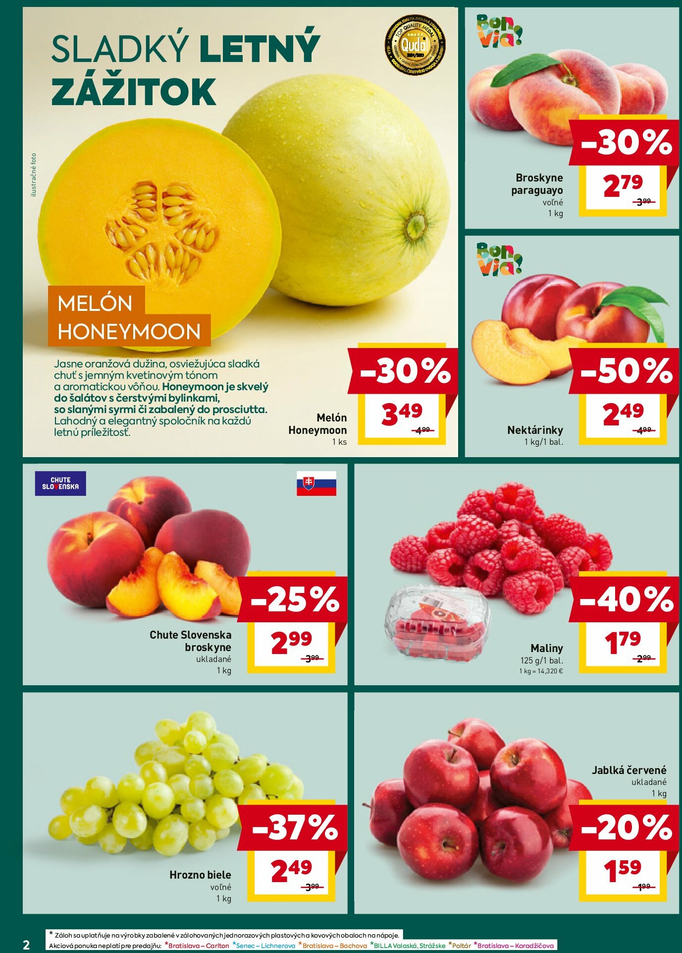 billa - Leták Billa platný od 20.08. do 26.08. - page: 2