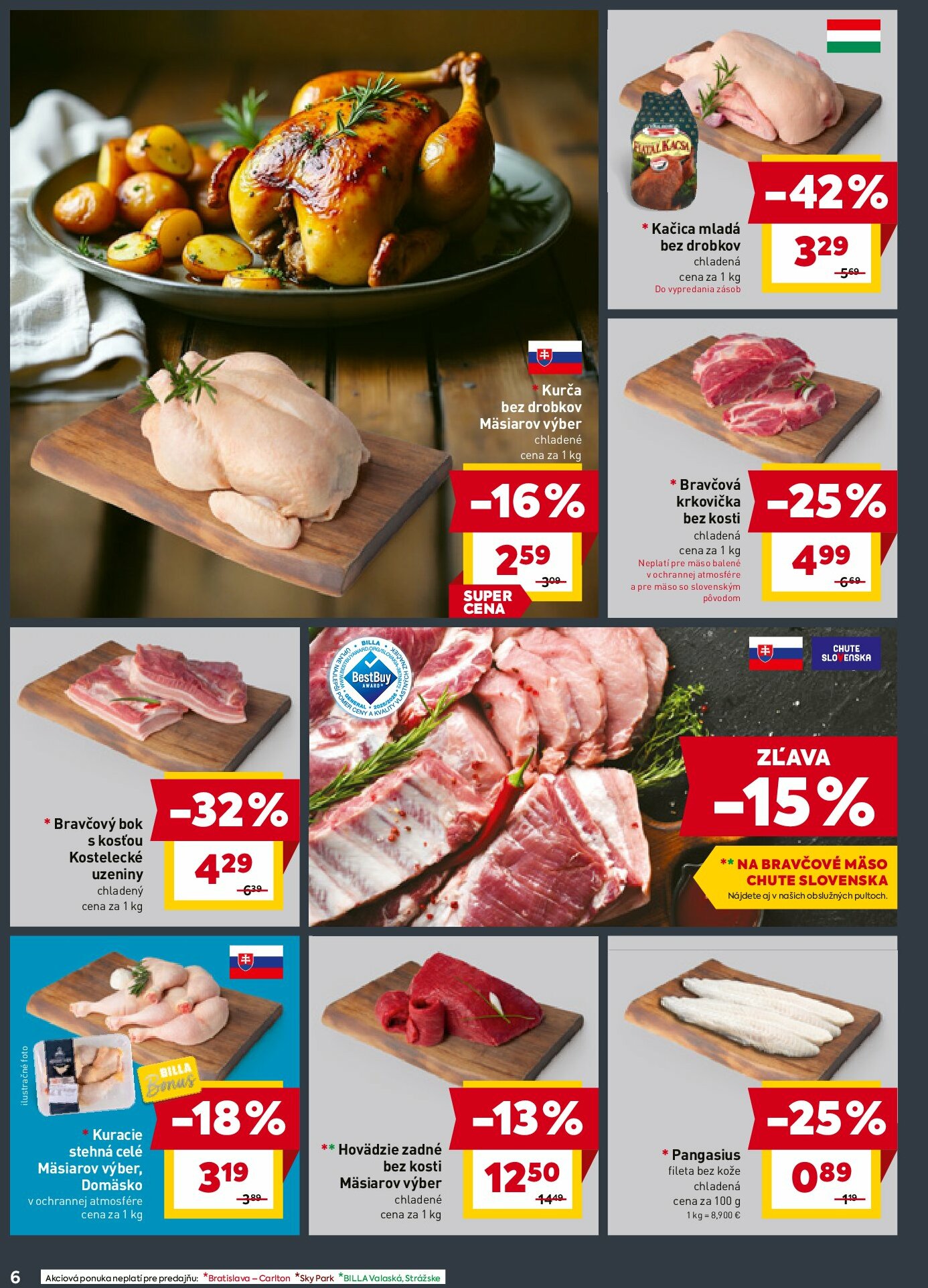 billa - Leták Billa platný od 20.08. do 26.08. - page: 6