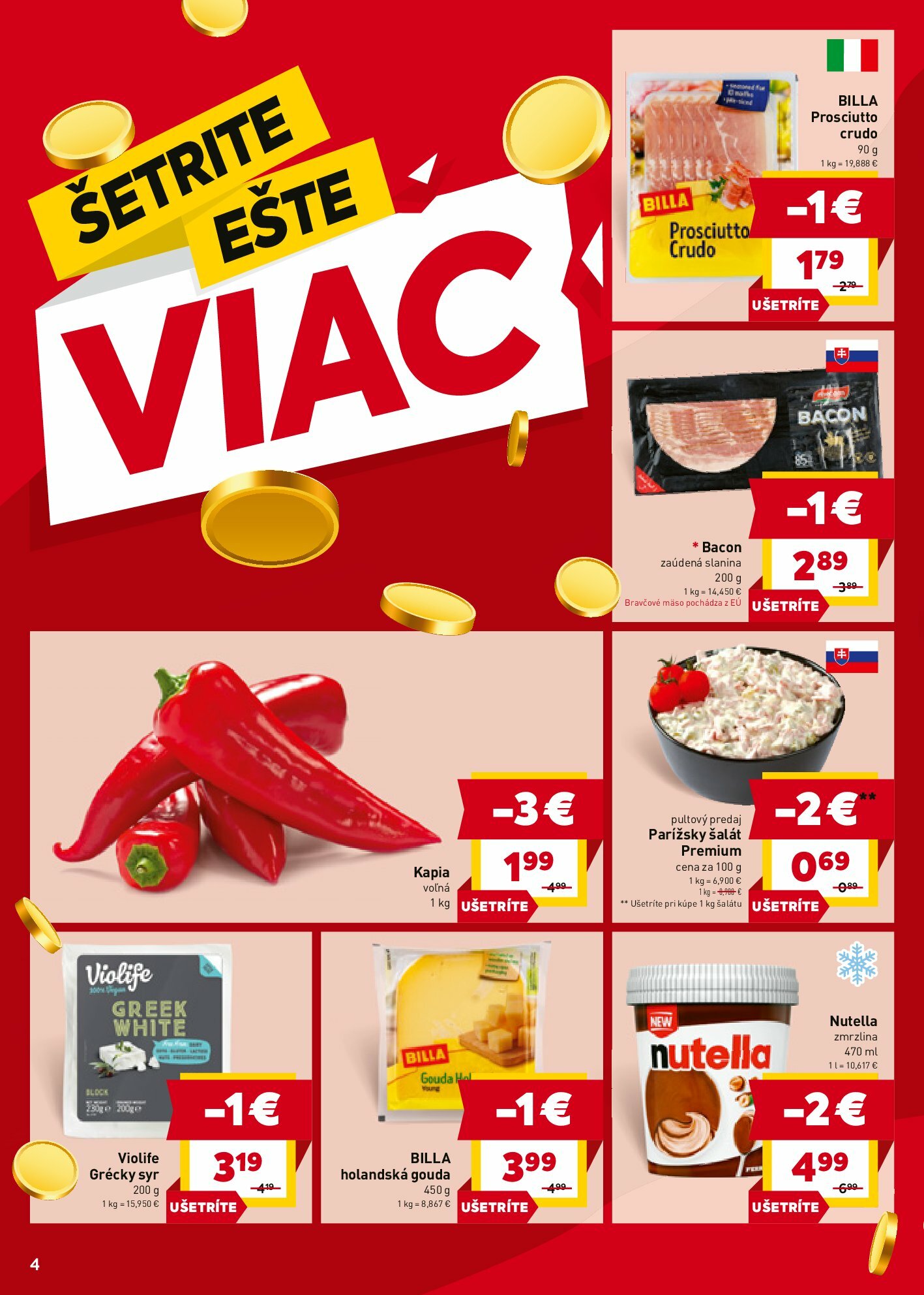 billa - Leták Billa platný od 20.08. do 26.08. - page: 4