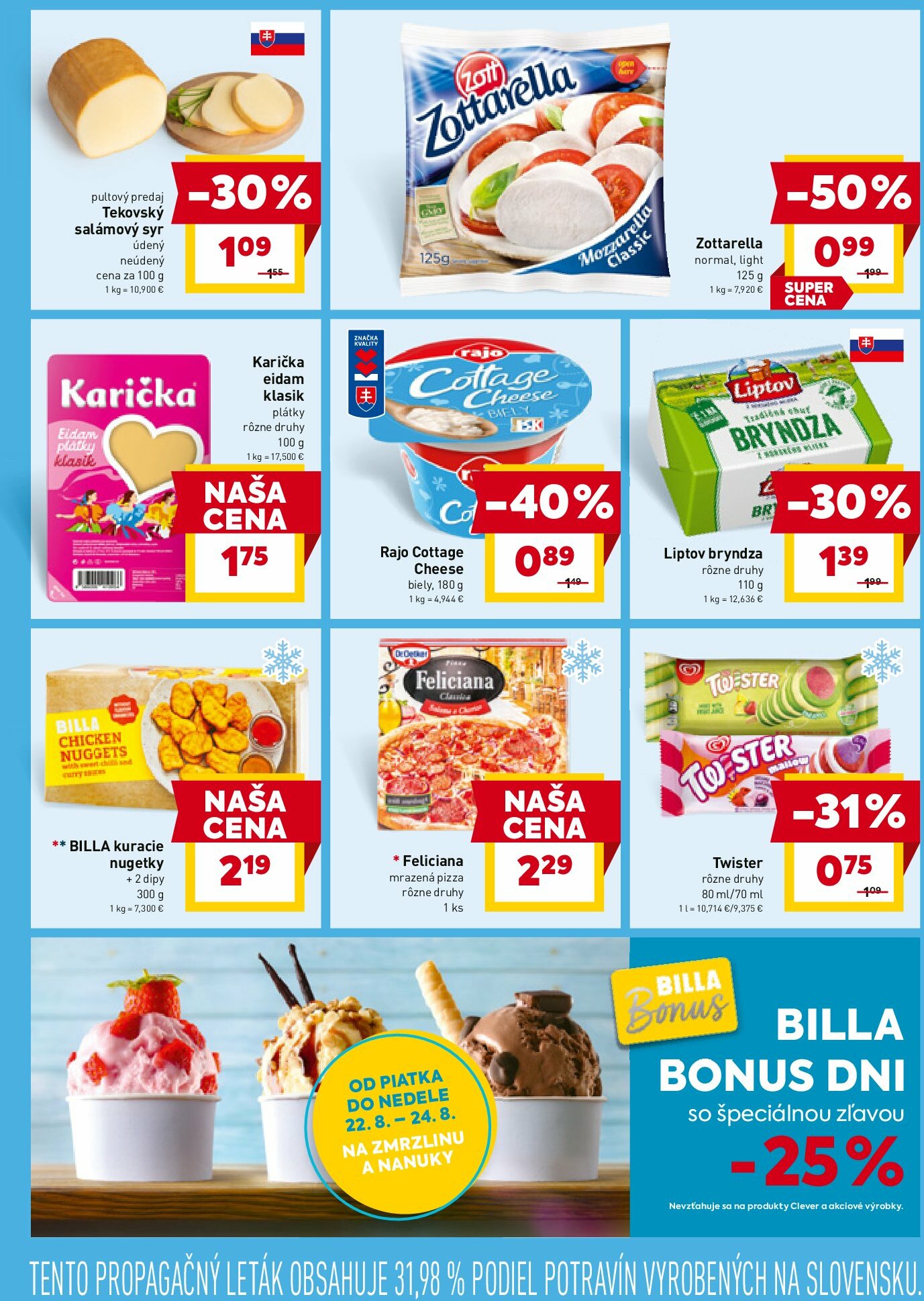 billa - Leták Billa platný od 20.08. do 26.08. - page: 9