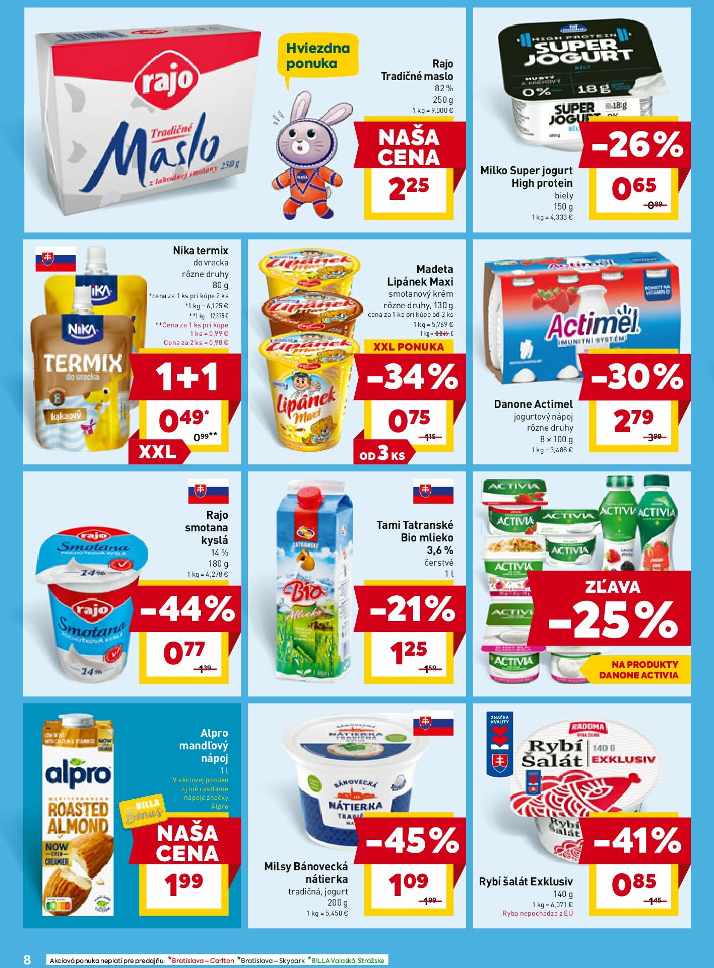 billa - Leták Billa platný od 20.08. do 26.08. - page: 8