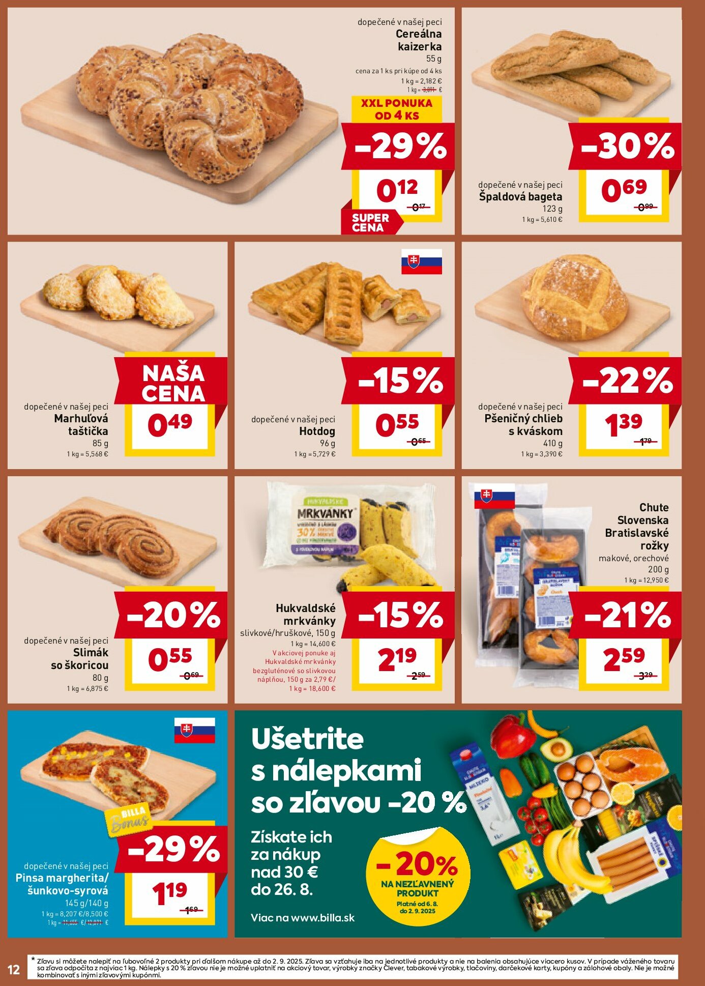 billa - Leták Billa platný od 20.08. do 26.08. - page: 12