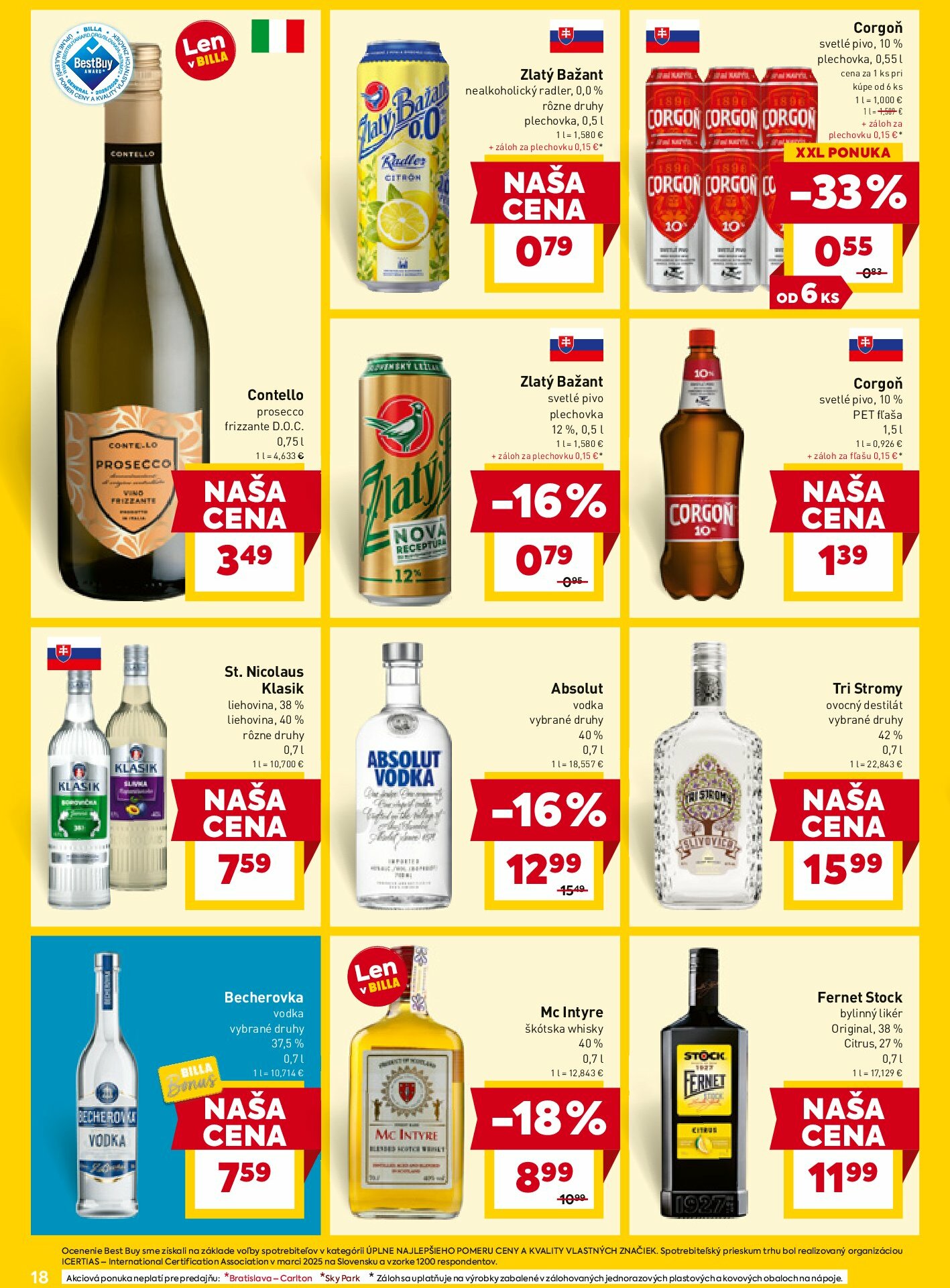 billa - Leták Billa platný od 27.08. do 02.09. - page: 18