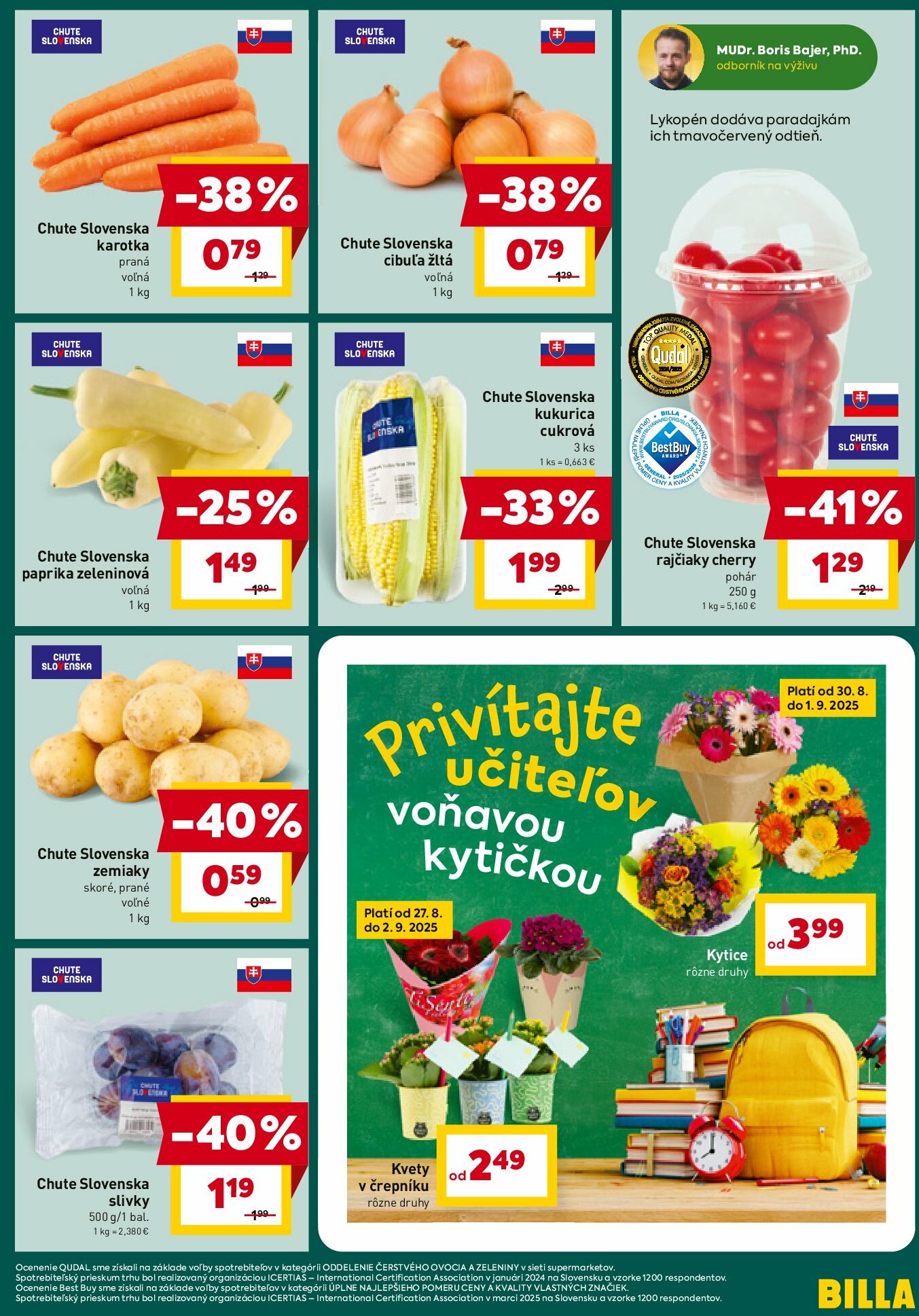 billa - Leták Billa platný od 27.08. do 02.09. - page: 3