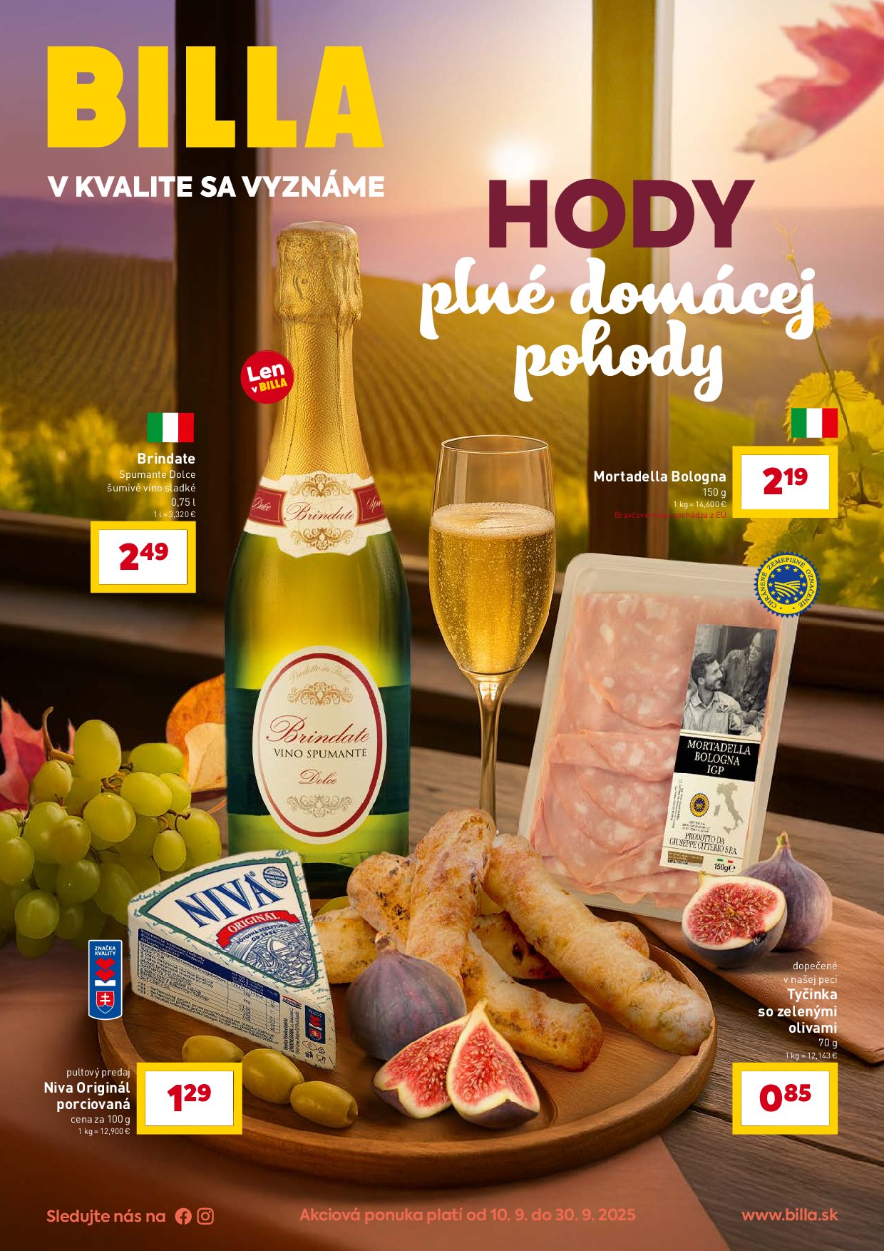 billa - Leták Billa - Feast & Wine platný od 10.09. do 30.09.