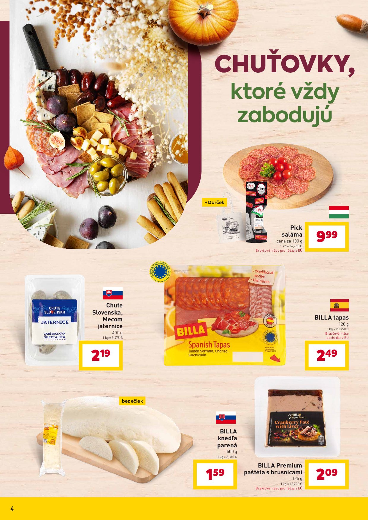 billa - Leták Billa - Feast & Wine platný od 10.09. do 30.09. - page: 4