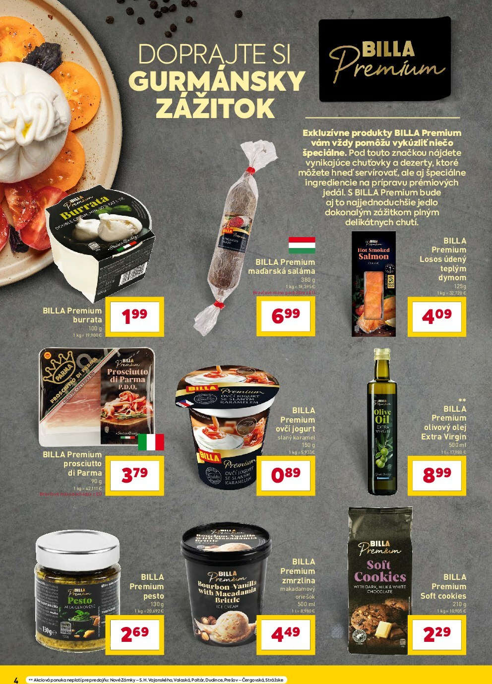 billa - Leták Billa - Značková ponuka platný od 10.09. do 30.09. - page: 4