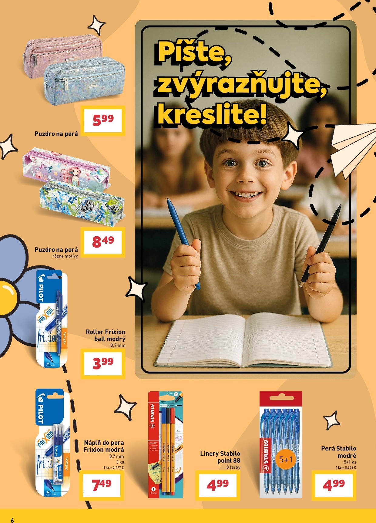 billa - Leták Billa - Školské nákupy platný od 10.09. do 23.09. - page: 6