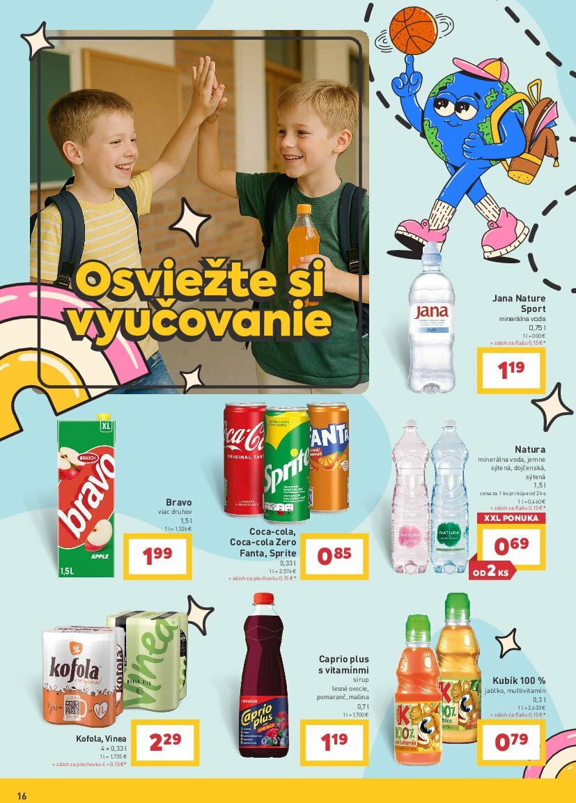 billa - Leták Billa platný od 30.07. do 09.09. - page: 16