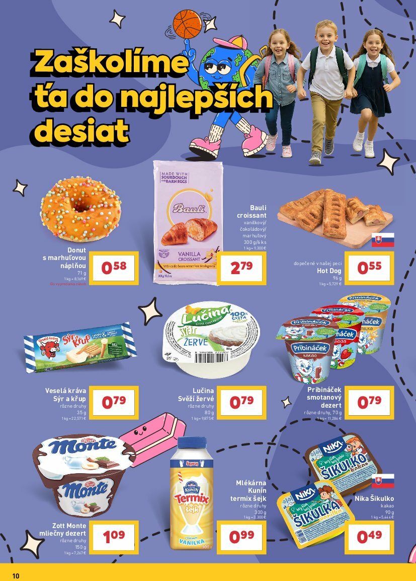 billa - Leták Billa platný od 30.07. do 09.09. - page: 10
