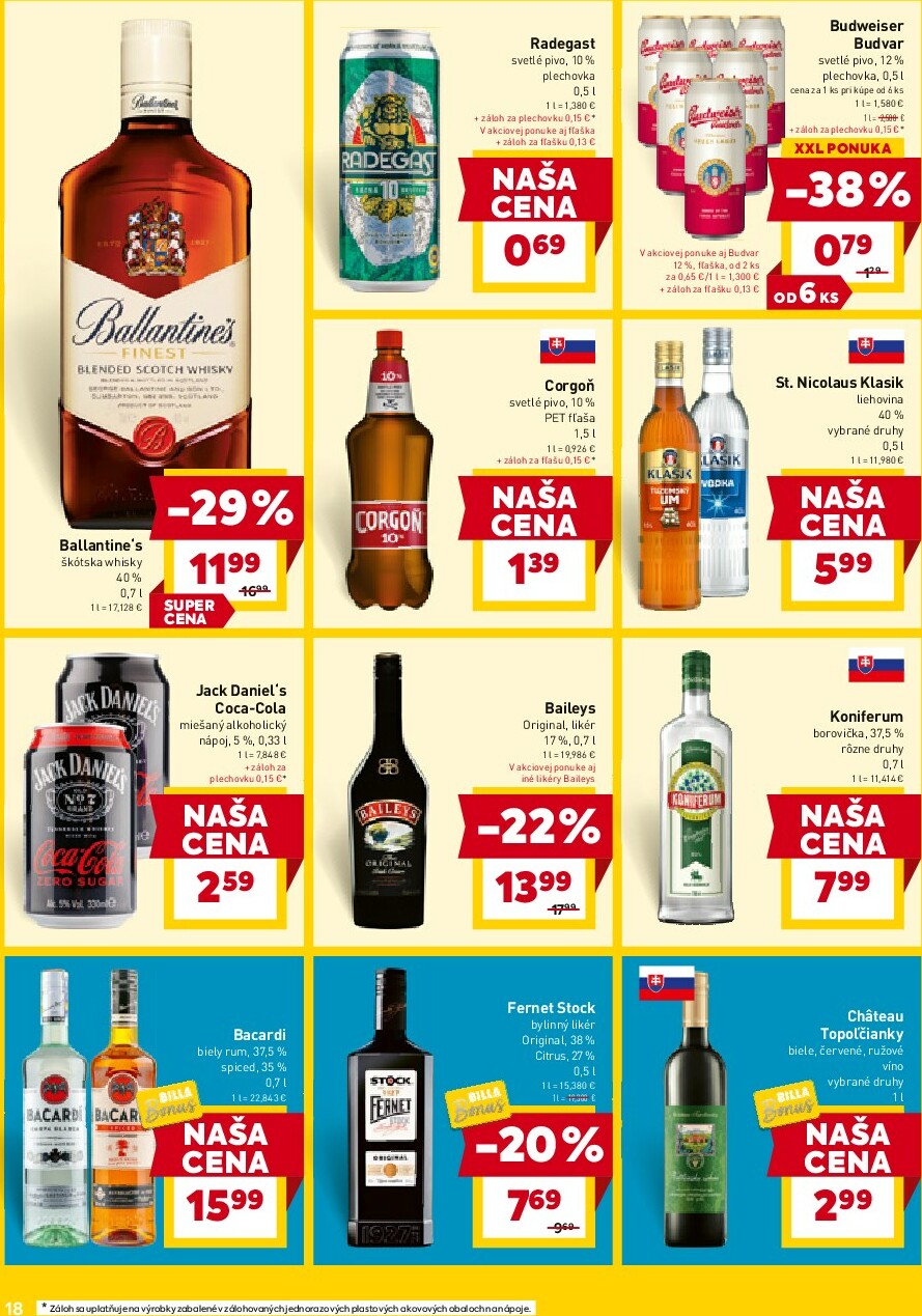 billa - Leták Billa platný od 24.09. do 30.09. - page: 18