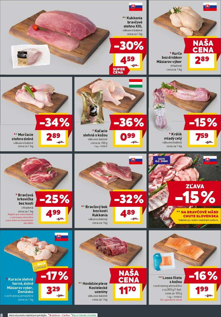 billa - Leták Billa platný od 24.09. do 30.09. - page: 8