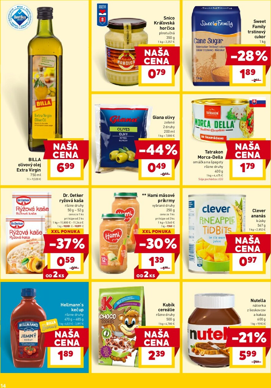 billa - Leták Billa platný od 24.09. do 30.09. - page: 14