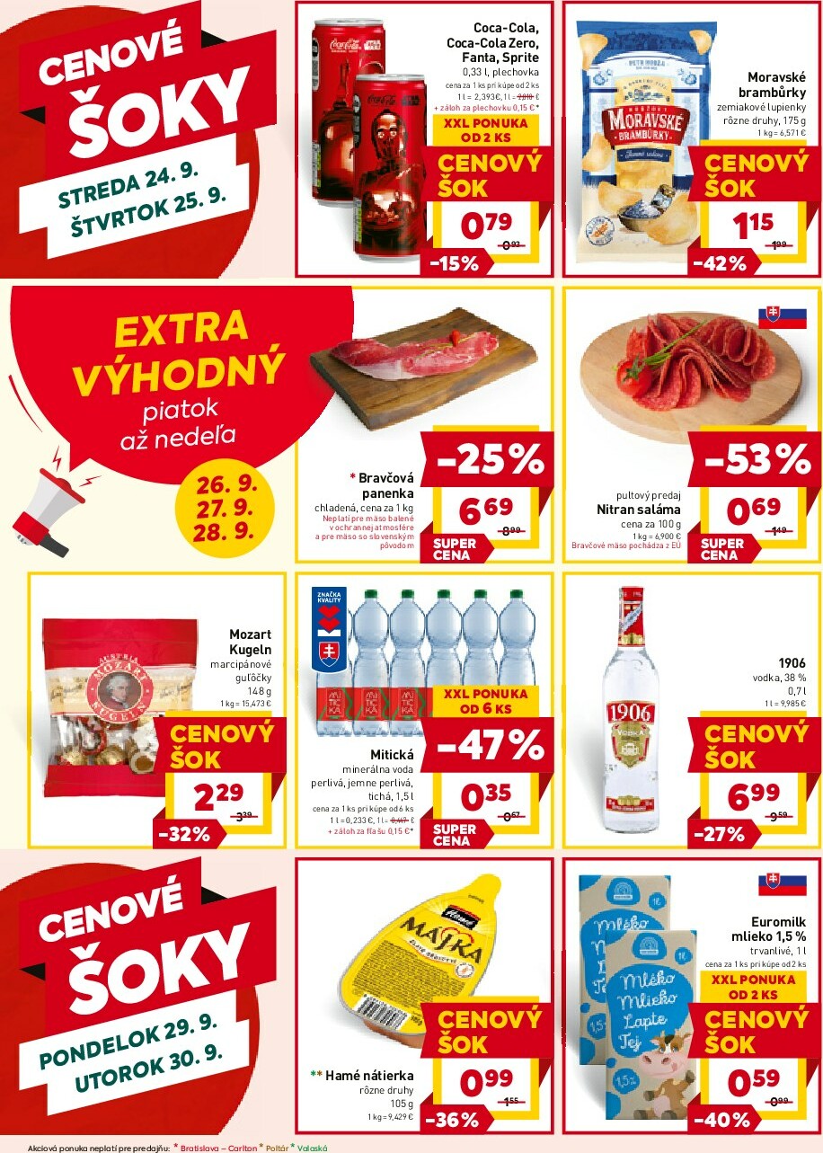 billa - Leták Billa platný od 24.09. do 30.09. - page: 20