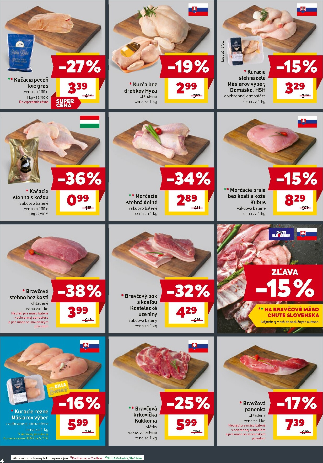 billa - Leták Billa platný od 01.10. do 07.10. - page: 4
