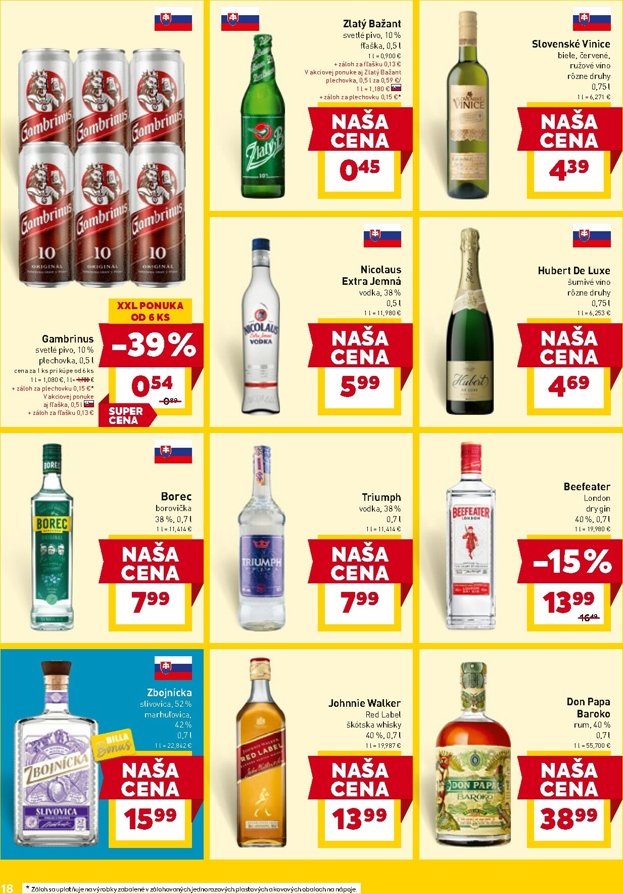 billa - Leták Billa platný od 08.10. do 14.10. - page: 18