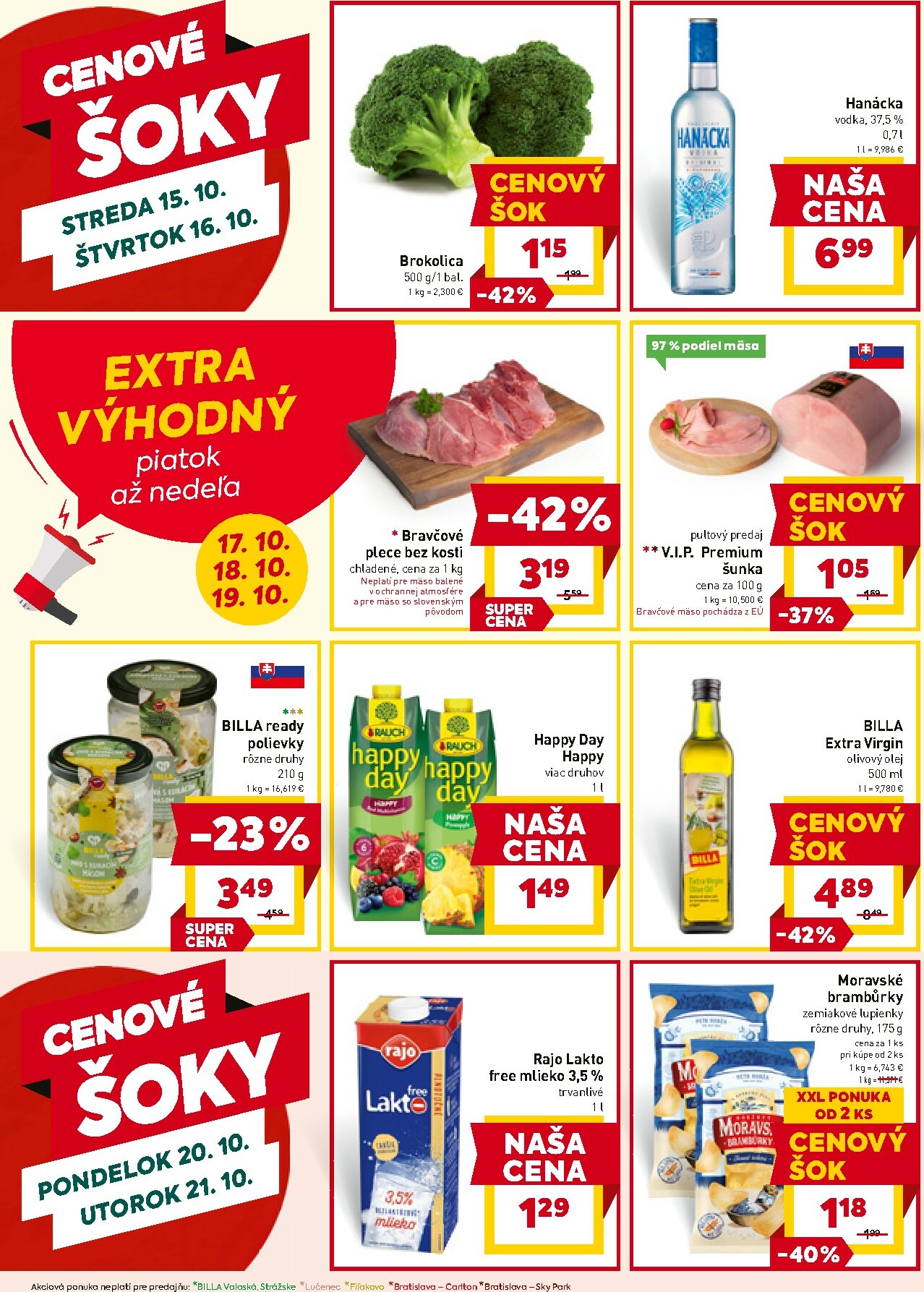 billa - Leták Billa platný od 15.10. do 21.10. - page: 20