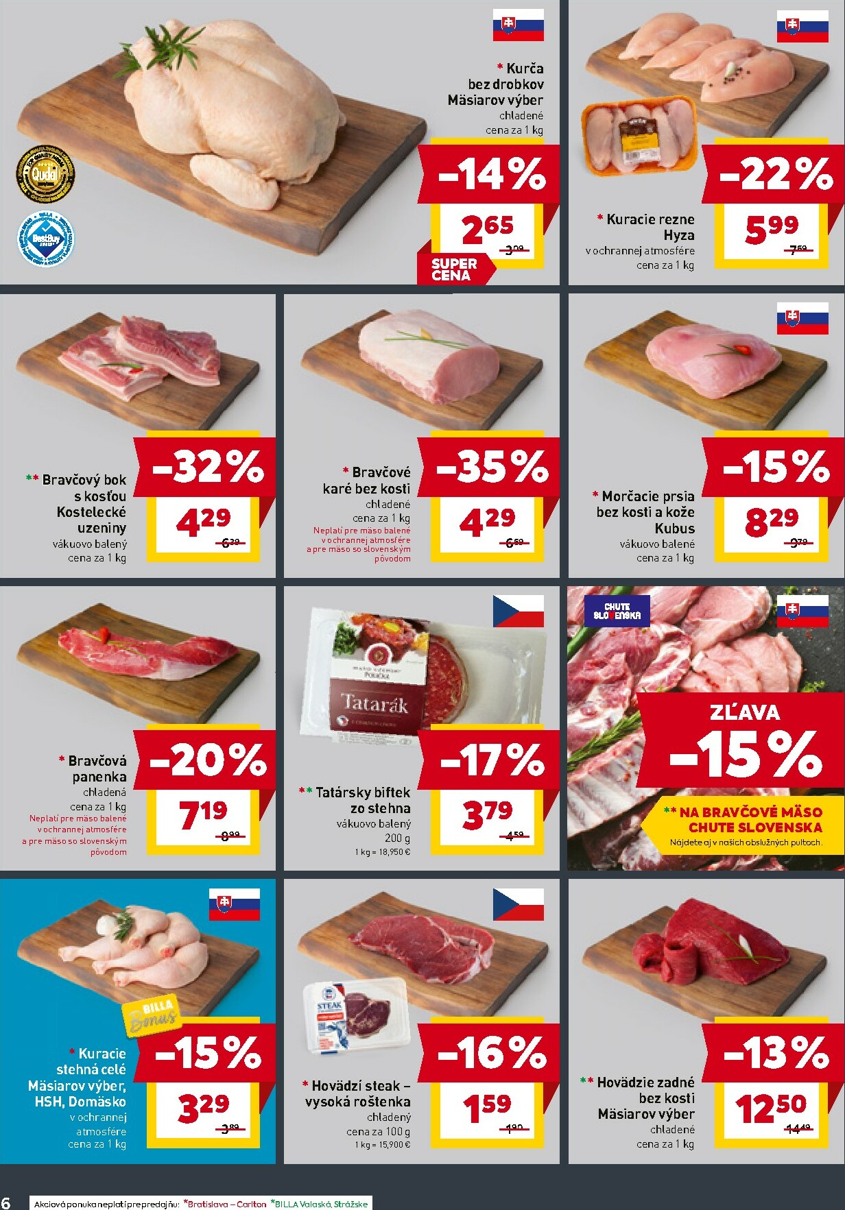 billa - Leták Billa platný od 15.10. do 21.10. - page: 6