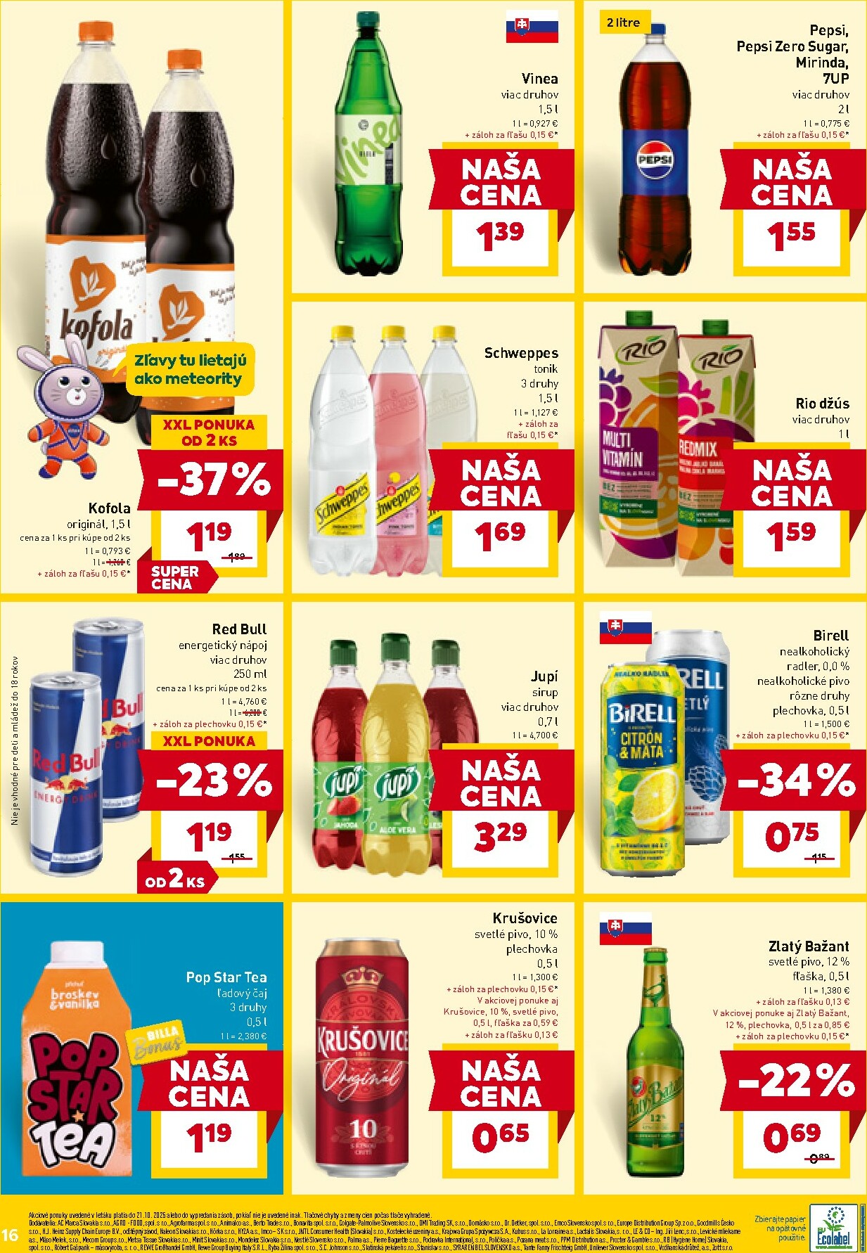 billa - Leták Billa platný od 15.10. do 21.10. - page: 16