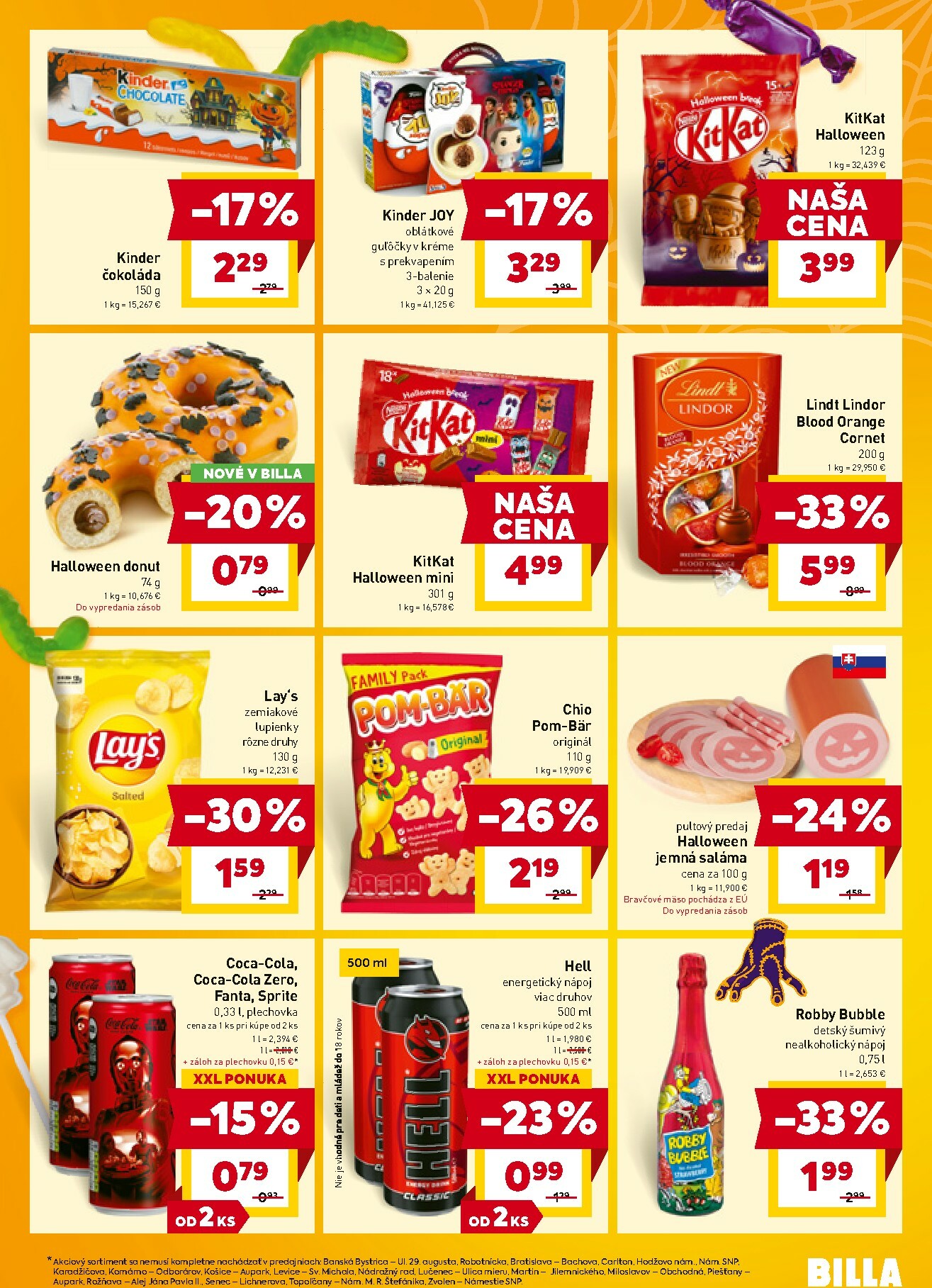 billa - Leták Billa platný od 22.10. do 28.10. - page: 3