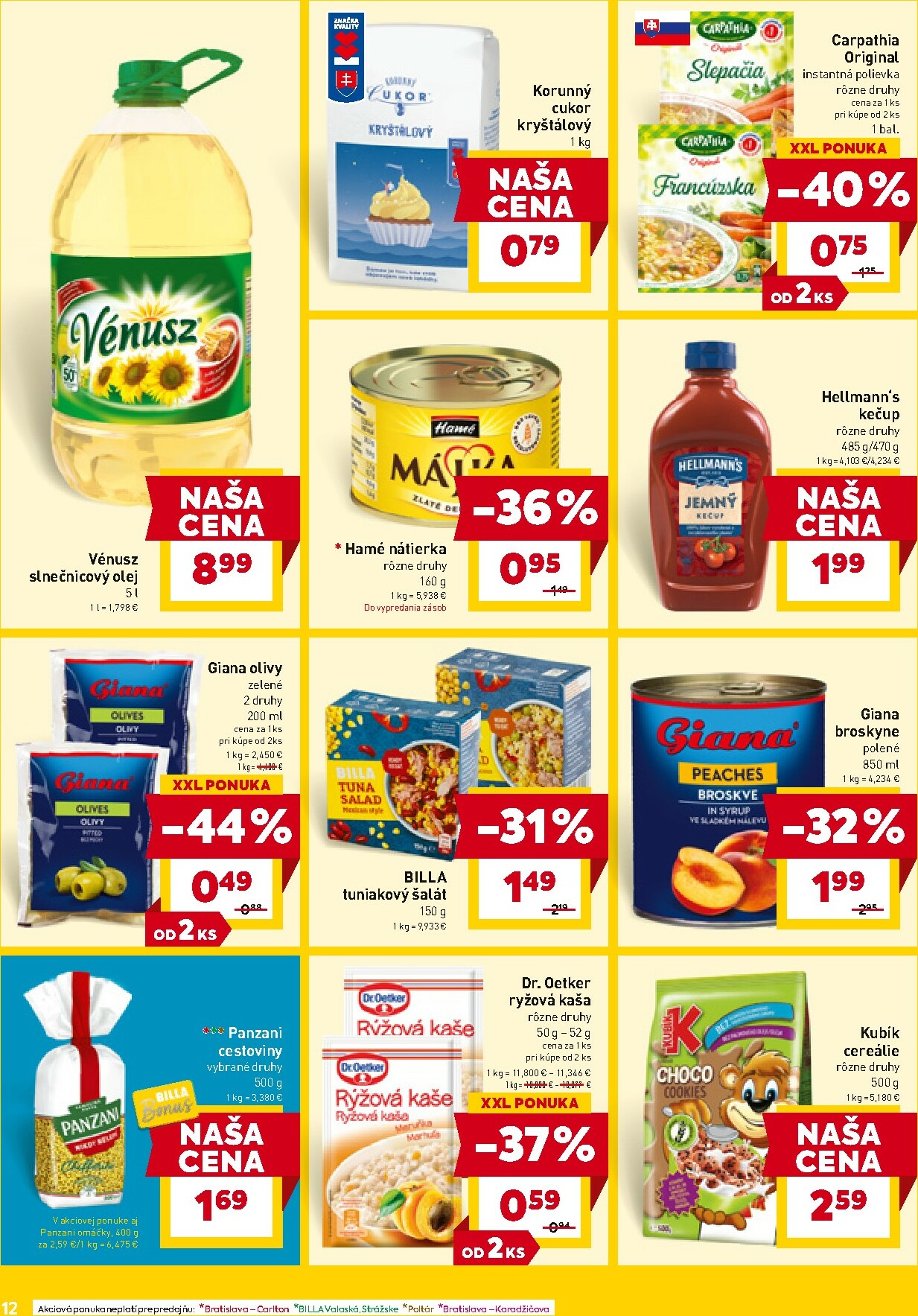 billa - Leták Billa platný od 22.10. do 28.10. - page: 12