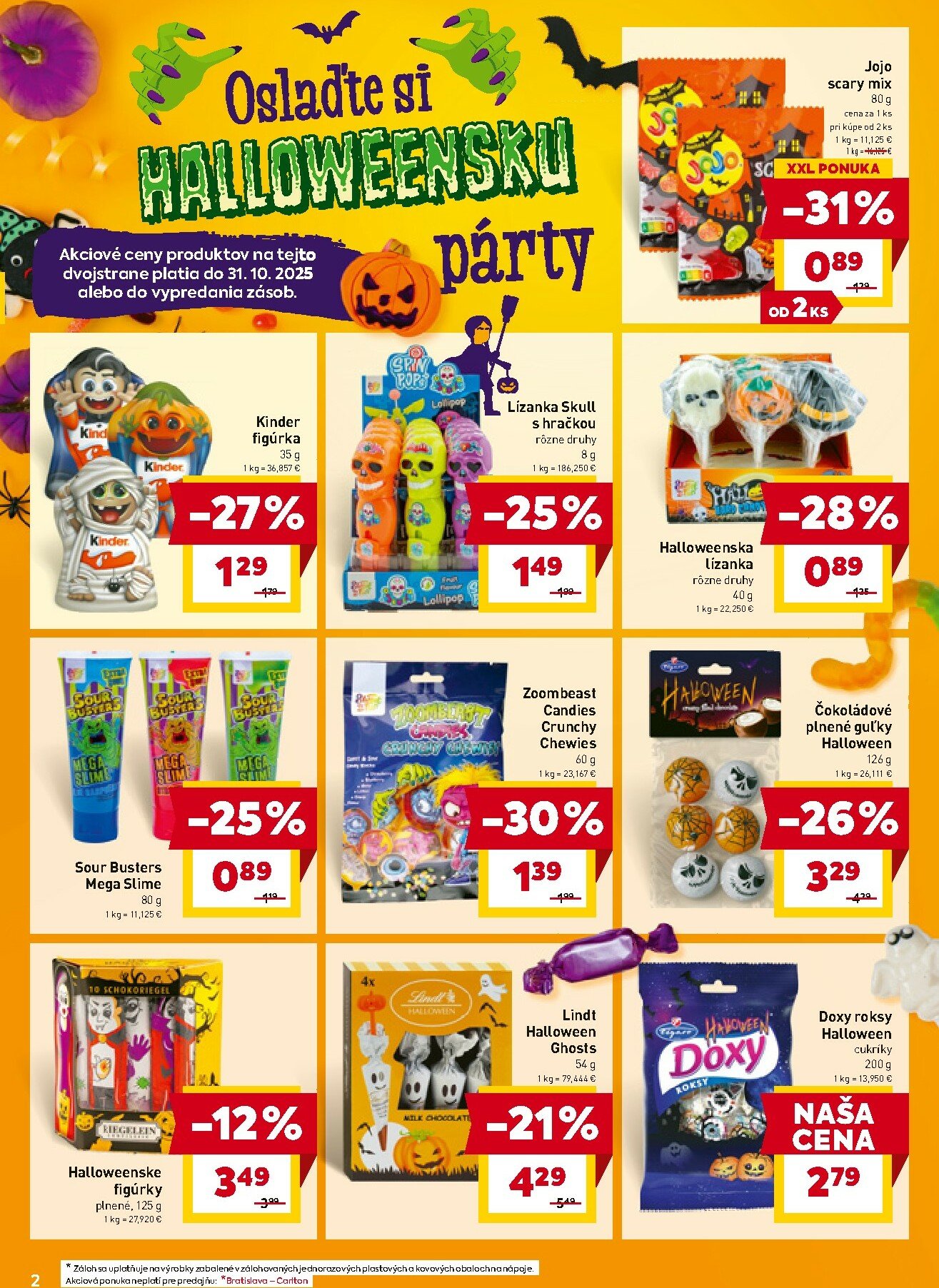 billa - Leták Billa platný od 22.10. do 28.10. - page: 2