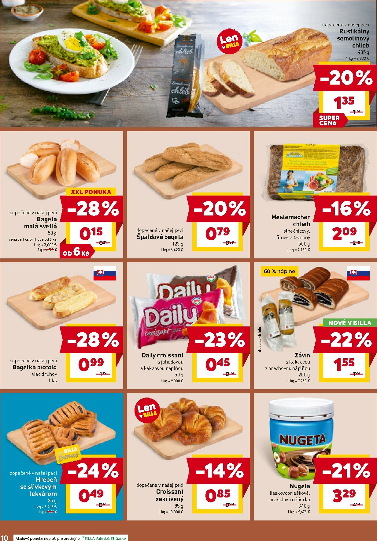 billa - Leták Billa platný od 22.10. do 28.10. - page: 10