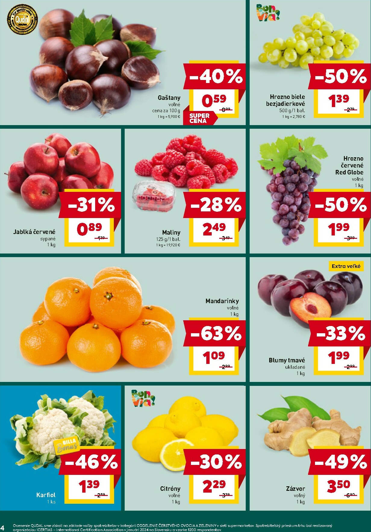 billa - Leták Billa platný od 22.10. do 28.10. - page: 4