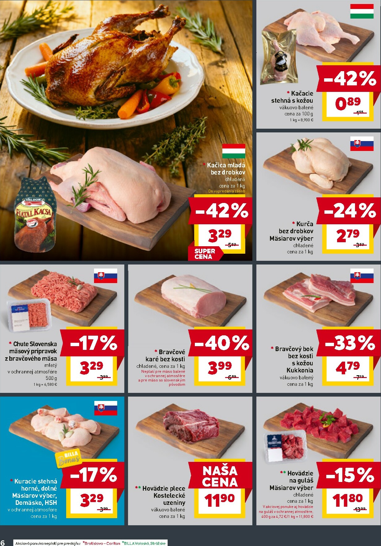 billa - Leták Billa platný od 22.10. do 28.10. - page: 6