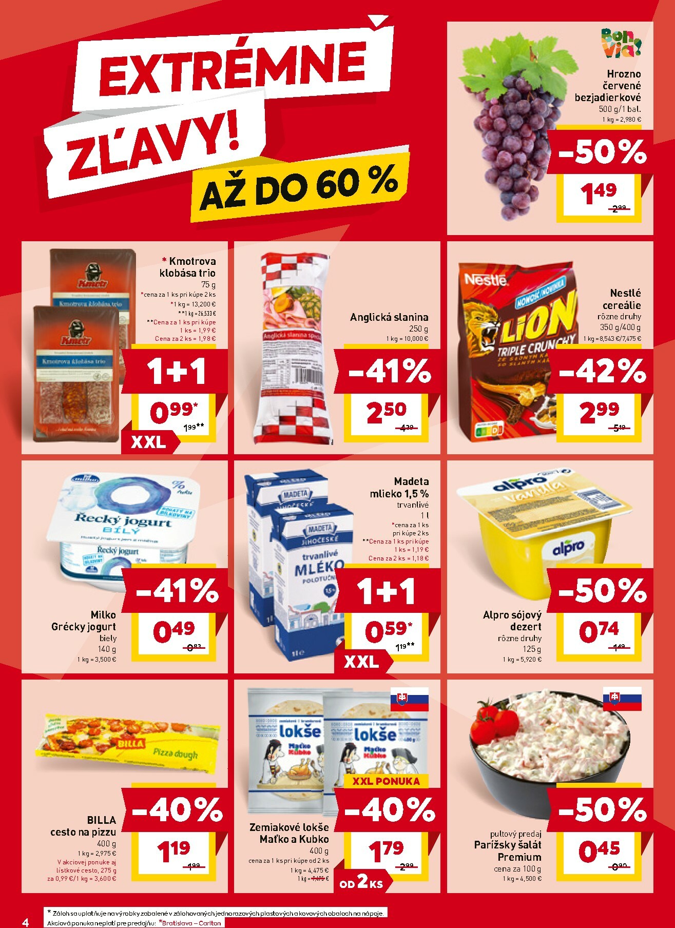 billa - Leták Billa platný od 29.10. do 04.11. - page: 4