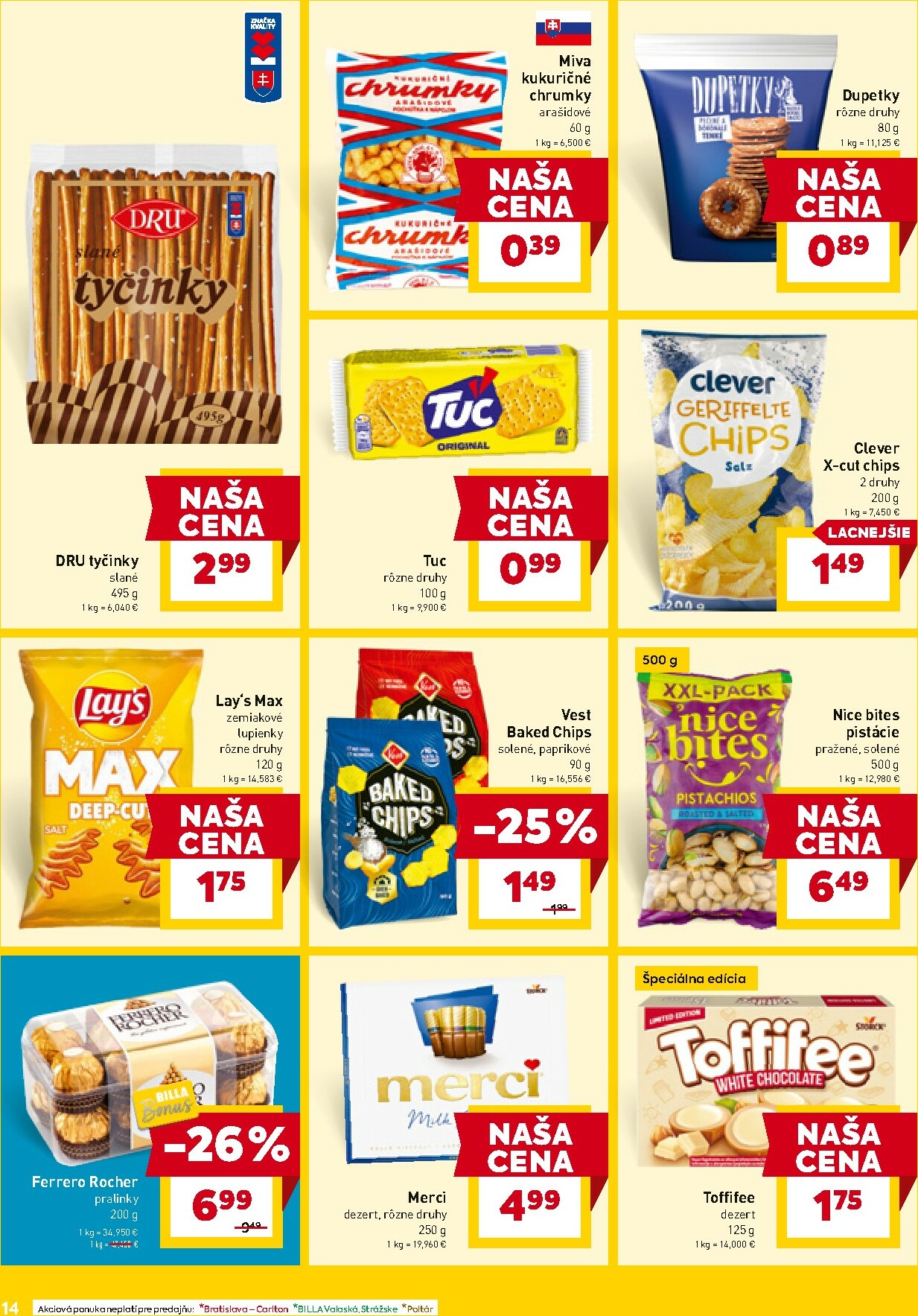 billa - Leták Billa platný od 29.10. do 04.11. - page: 14