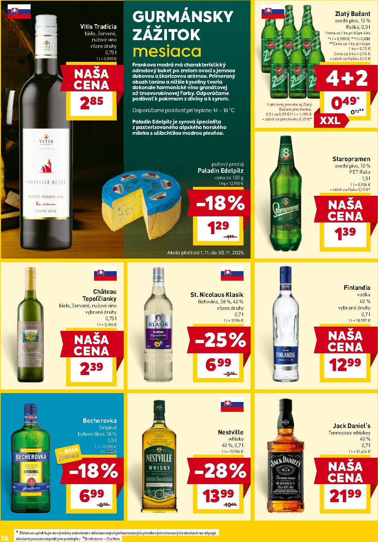 billa - Leták Billa platný od 29.10. do 04.11. - page: 18