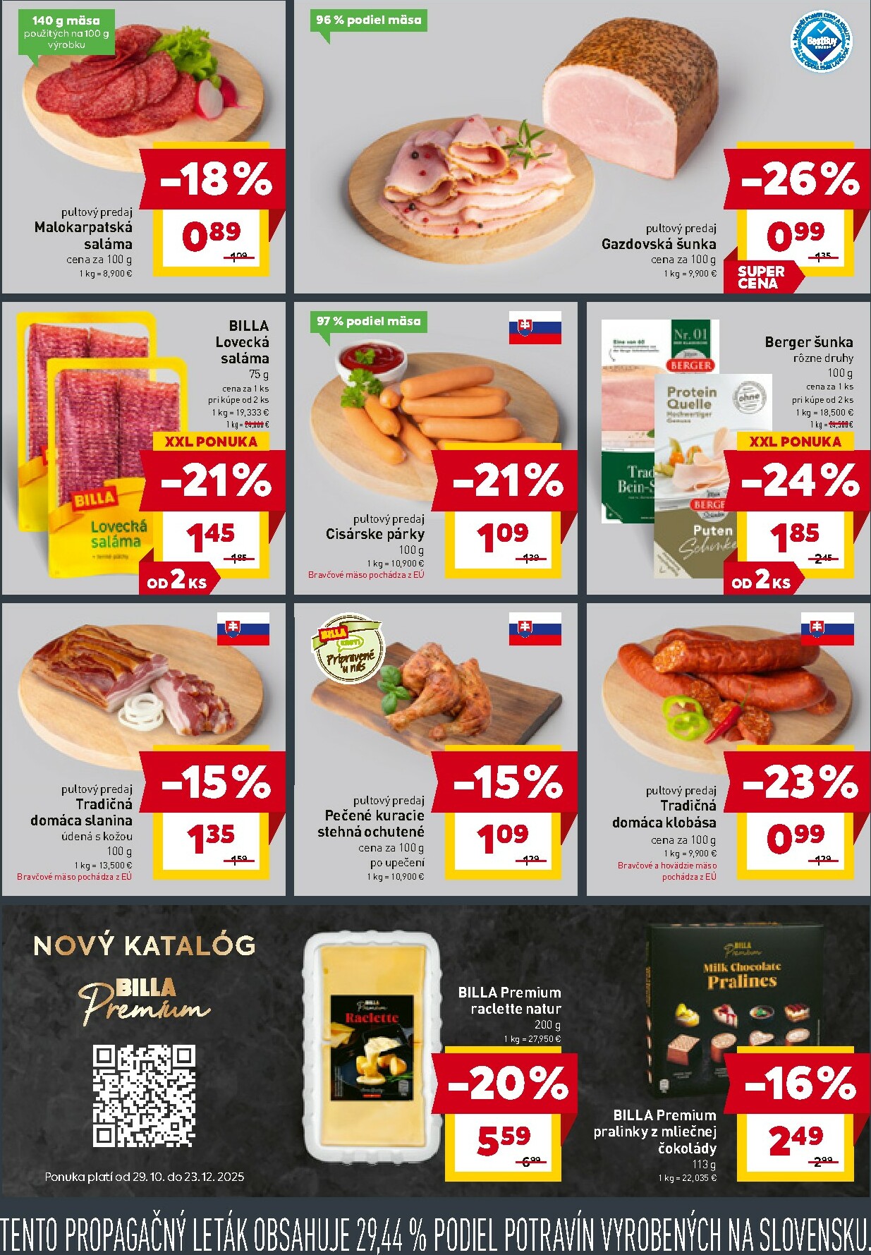 billa - Leták Billa platný od 29.10. do 04.11. - page: 7