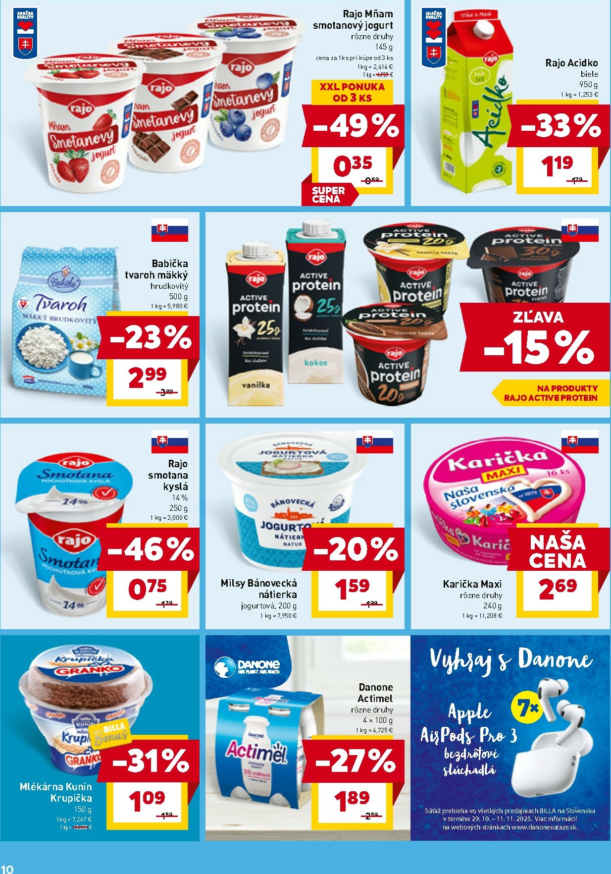 billa - Leták Billa platný od 29.10. do 04.11. - page: 10