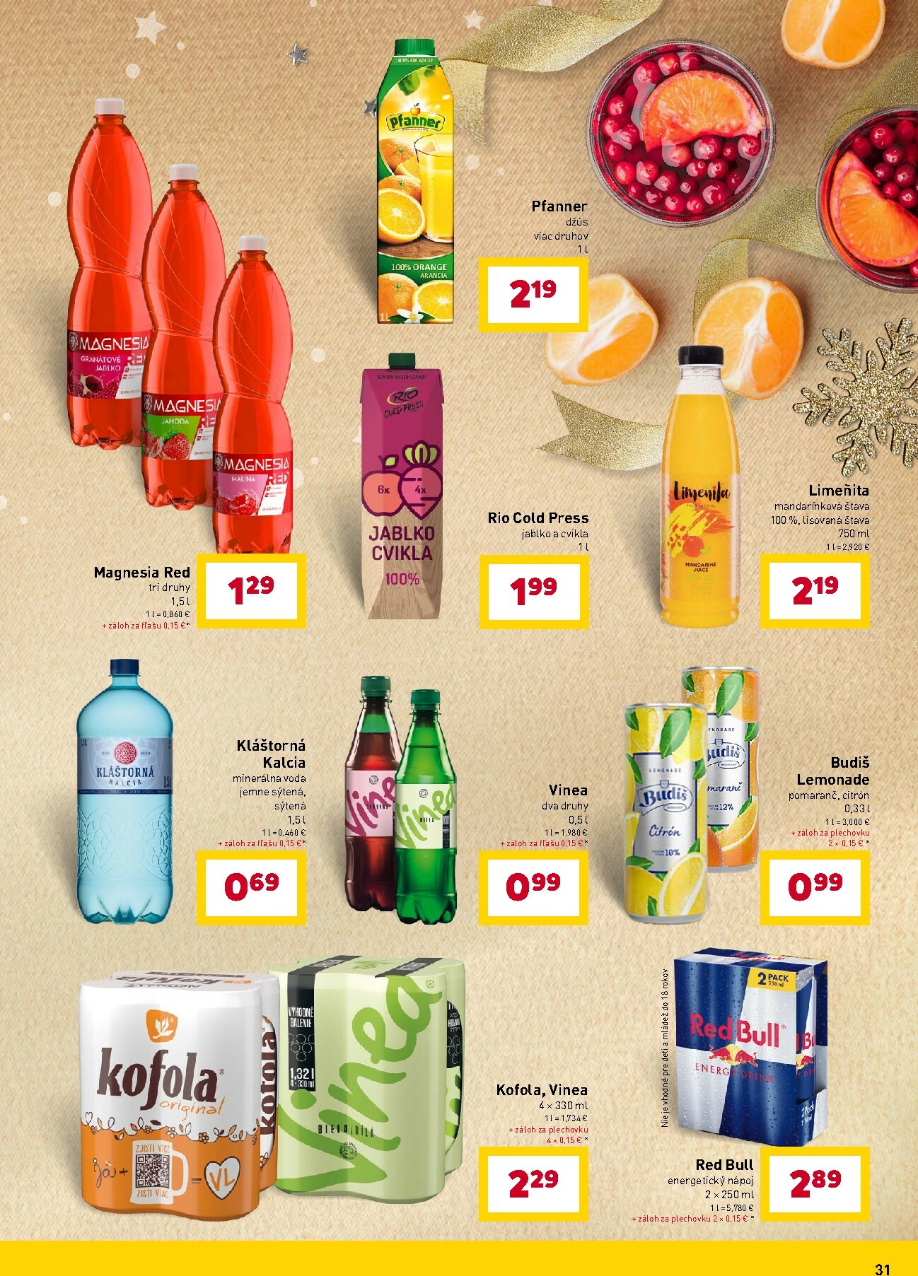 billa - Leták Billa - Vianoce platný od 15.10. do 11.11. - page: 31