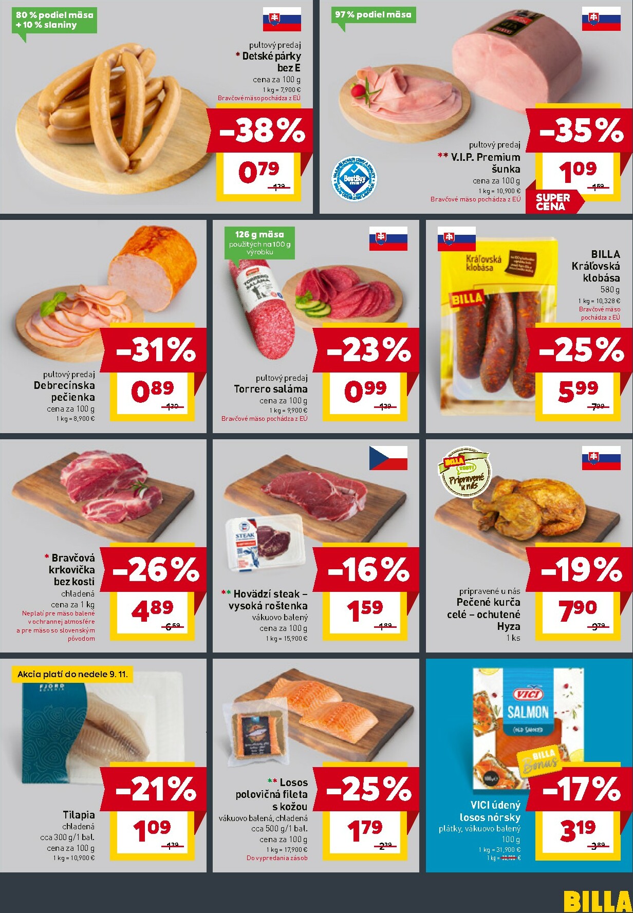 billa - Leták Billa platný od 05.11. do 11.11. - page: 5