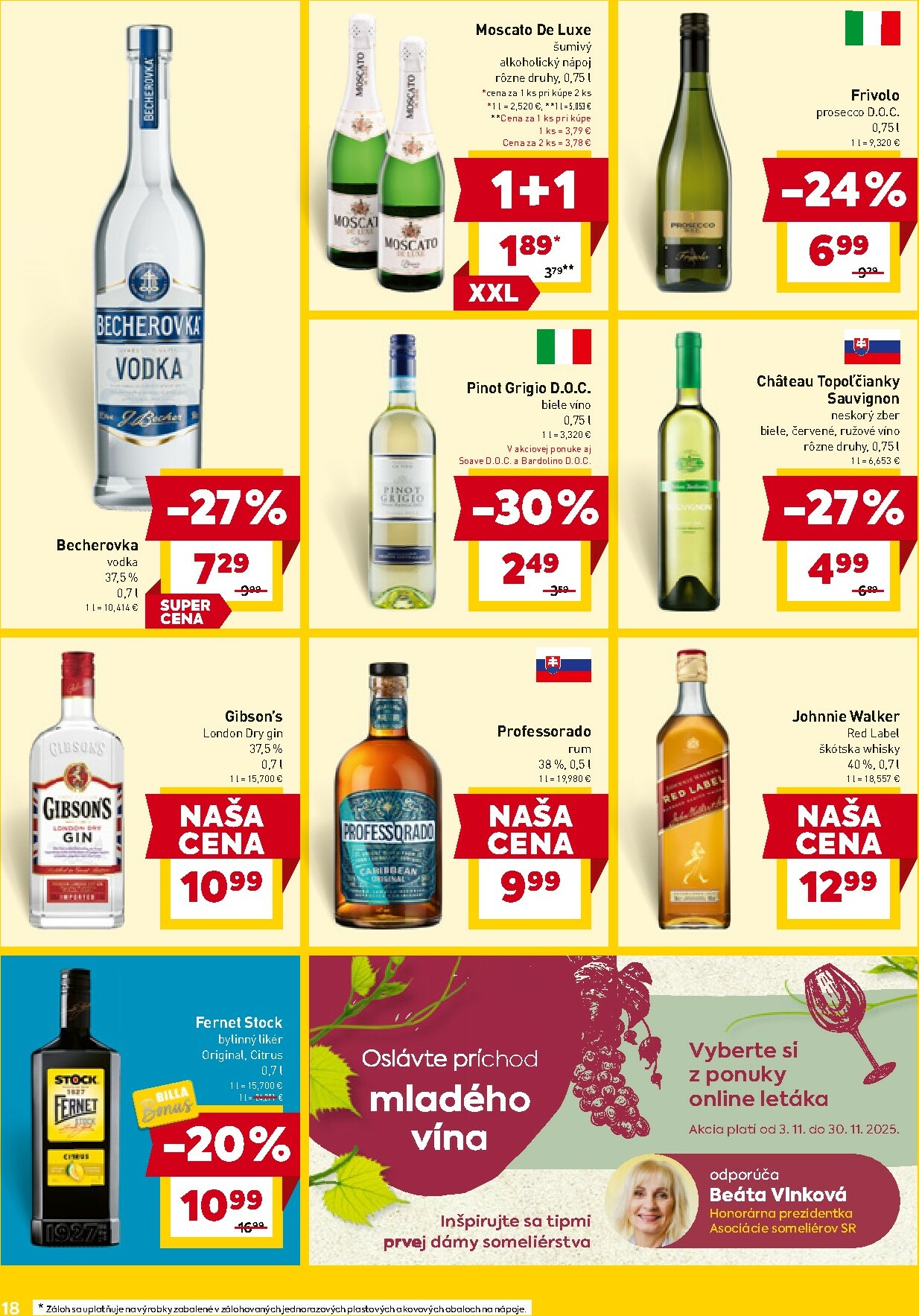 billa - Leták Billa platný od 05.11. do 11.11. - page: 18