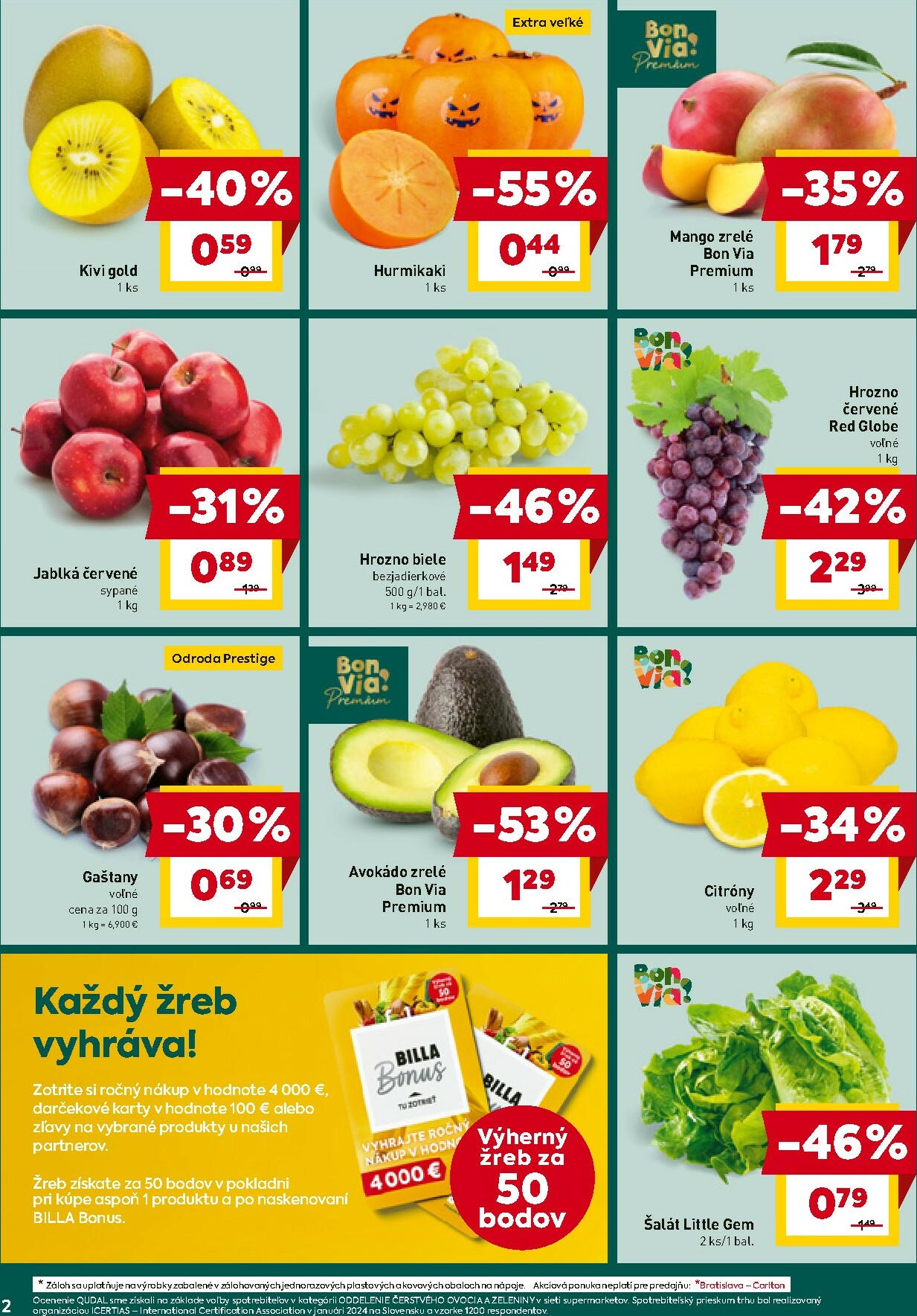 billa - Leták Billa platný od 05.11. do 11.11. - page: 2