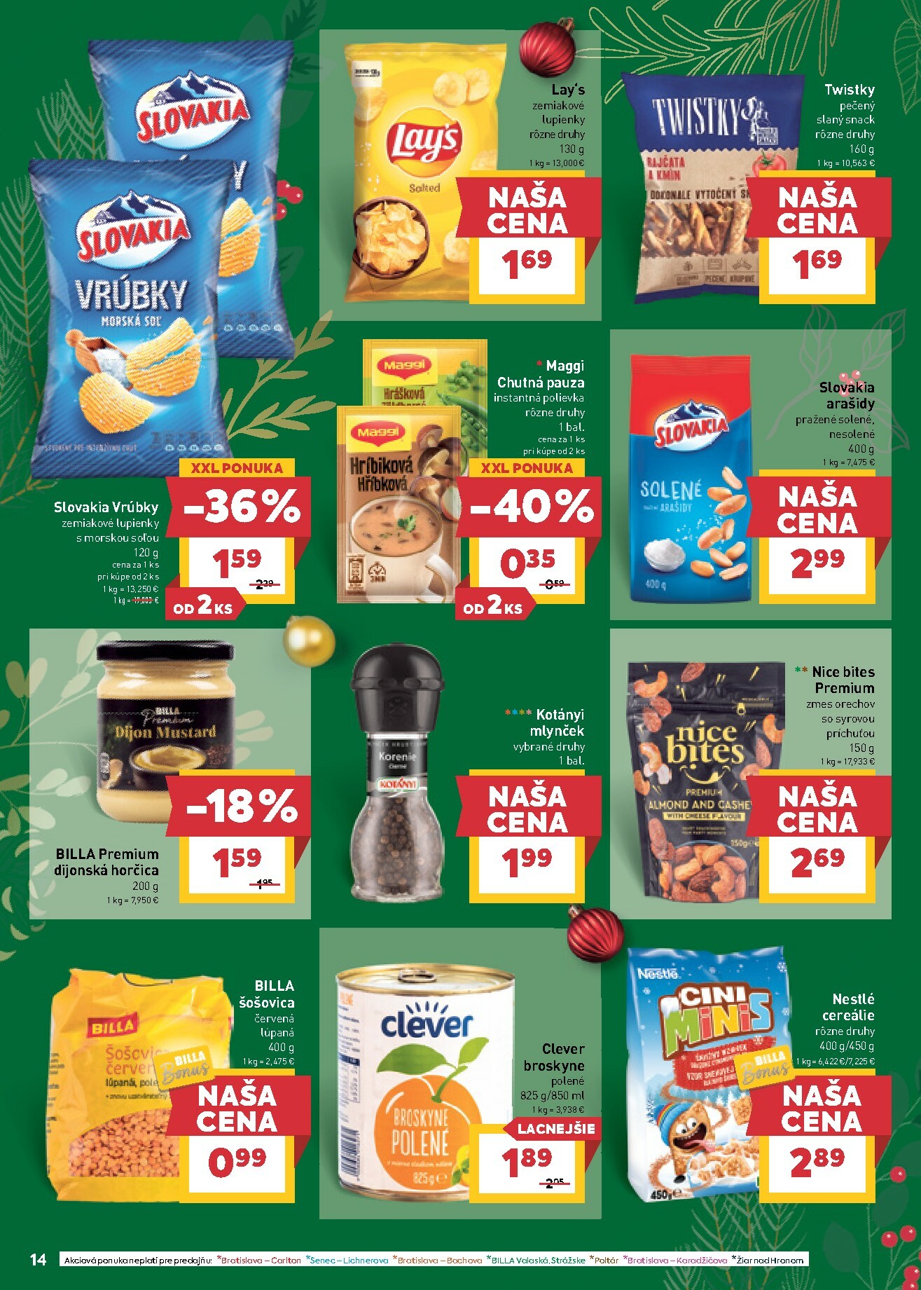 billa - Leták Billa platný od 12.11. do 18.11. - page: 14